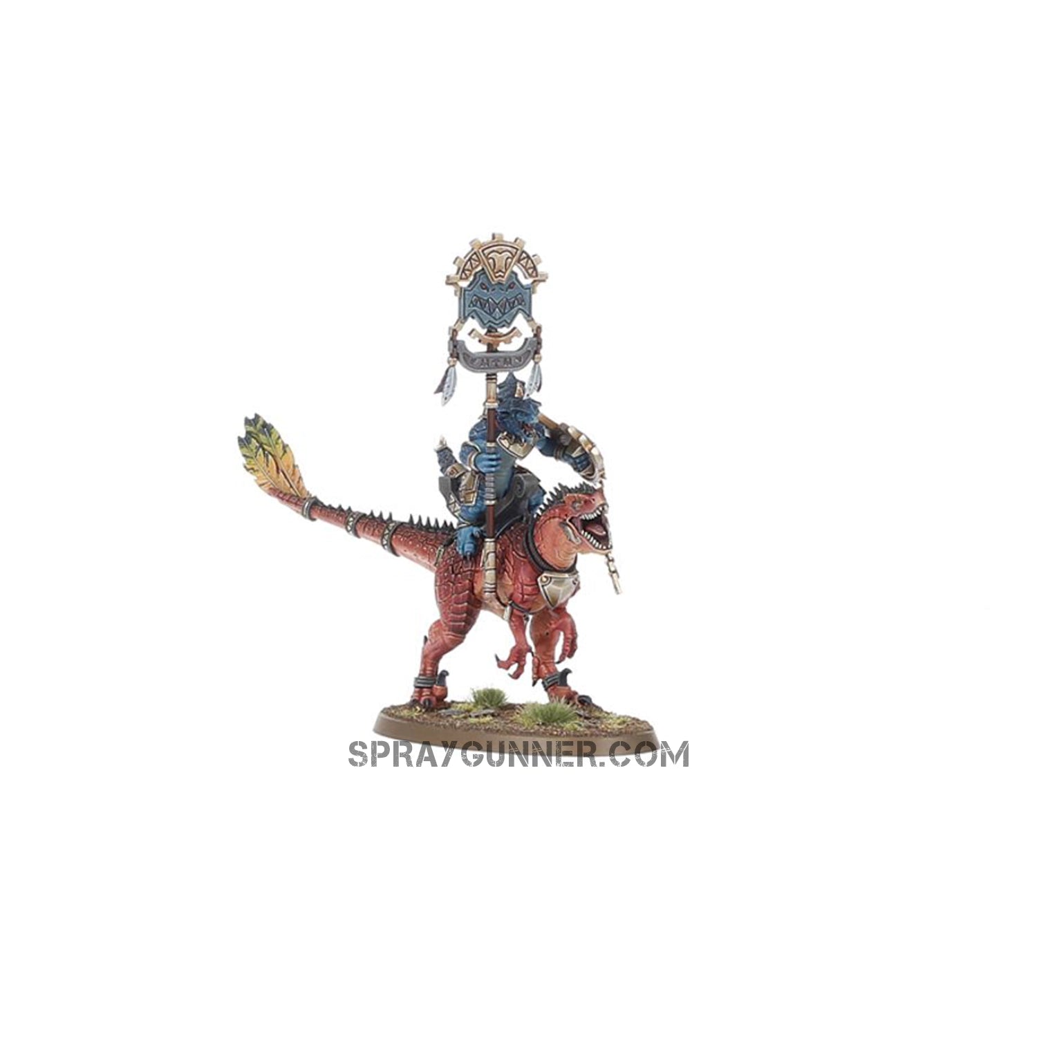 Warhammer Age of Sigmar Seraphon Aggradon Lancers - SprayGunner