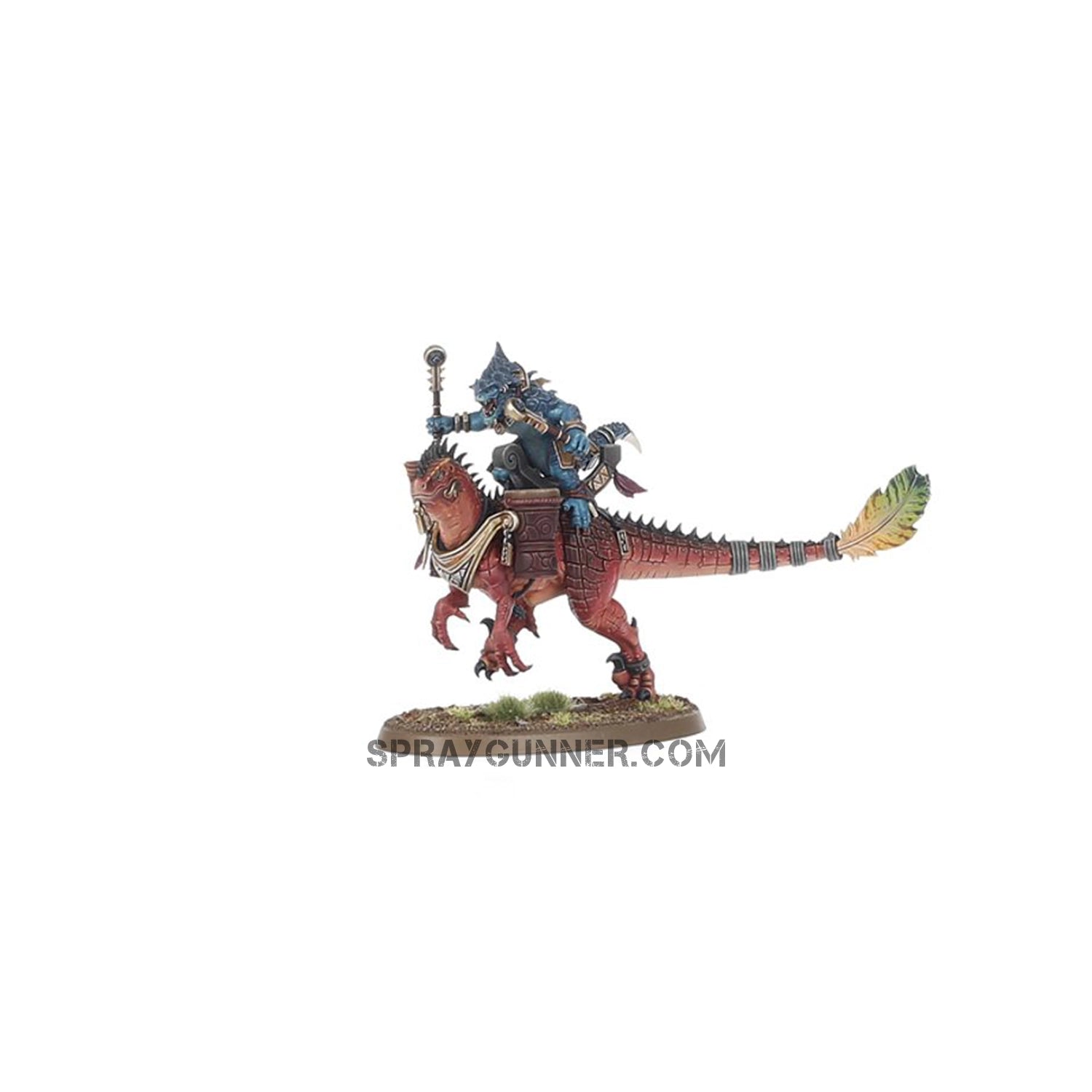 Warhammer Age of Sigmar Seraphon Aggradon Lancers - SprayGunner