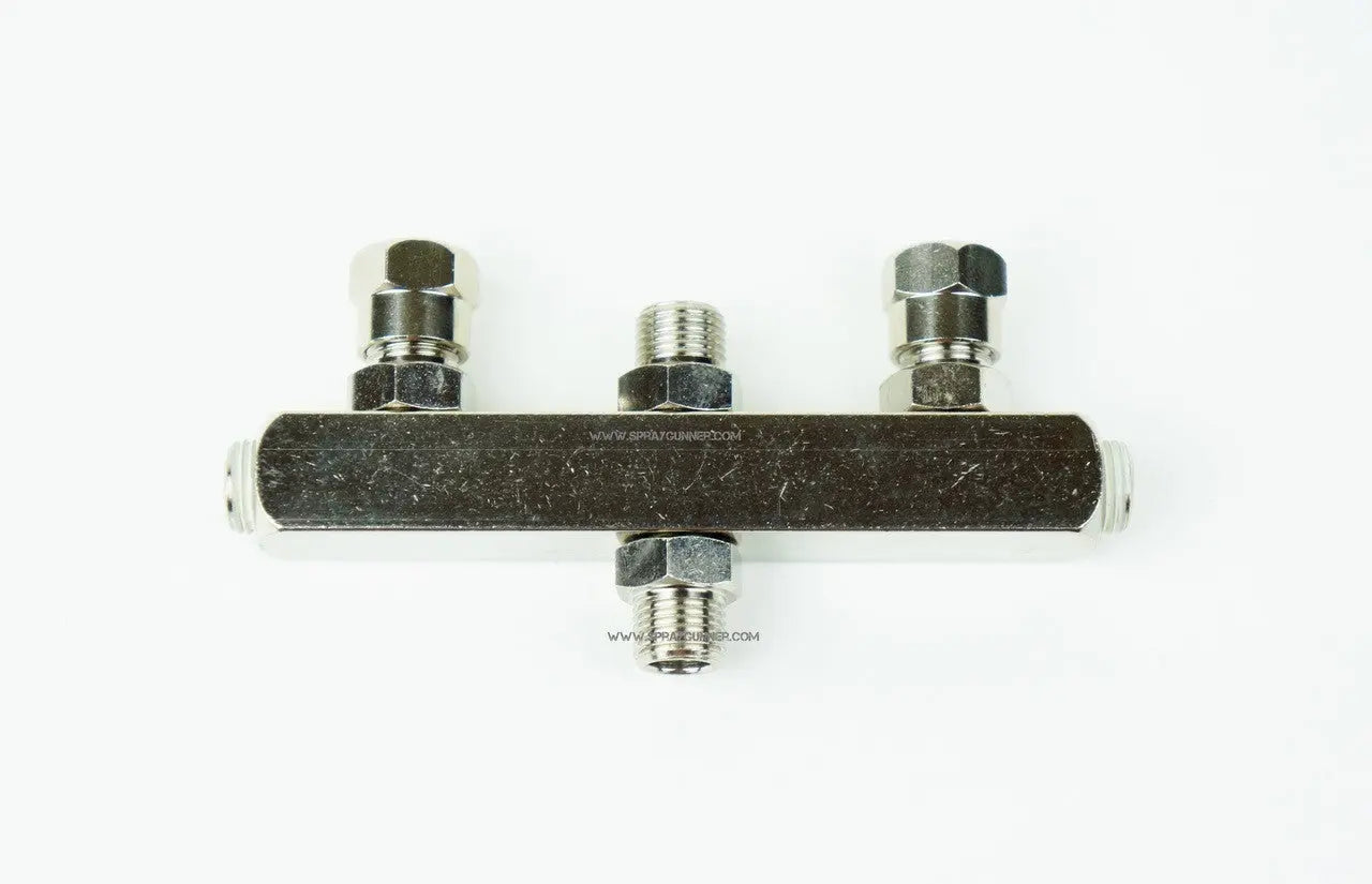 Multi-outlet connector 1/8" 3 outlets Sparmax