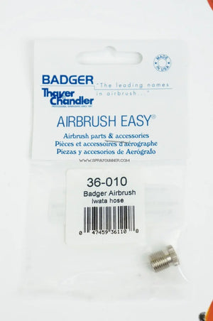 Badger airbrush adapter to 1/8" hose Badger