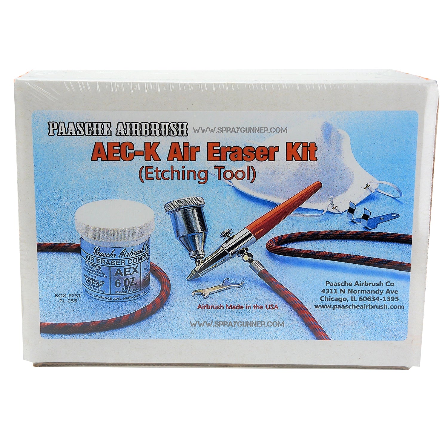 Paasche AEC-K Air Eraser Kit - SprayGunner
