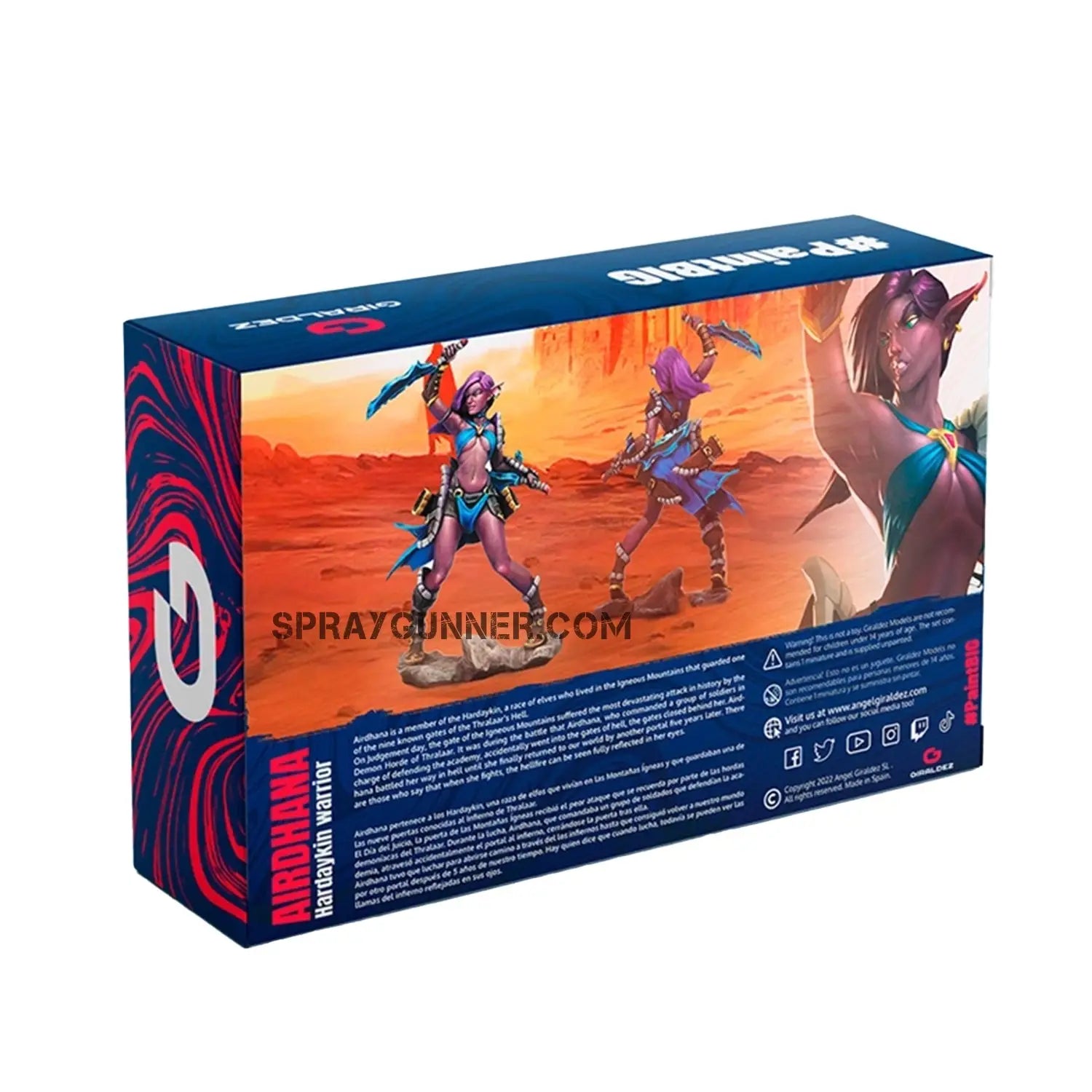 Airdhana Figure - Angel Giraldez (32mm) - SprayGunner