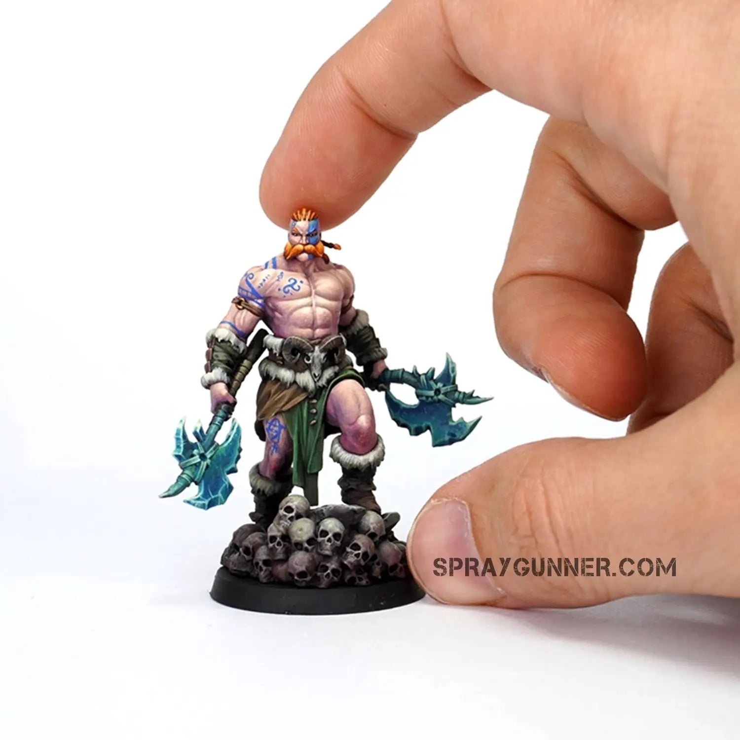 Bjorgvin Figure - Angel Giraldez (32mm) - SprayGunner