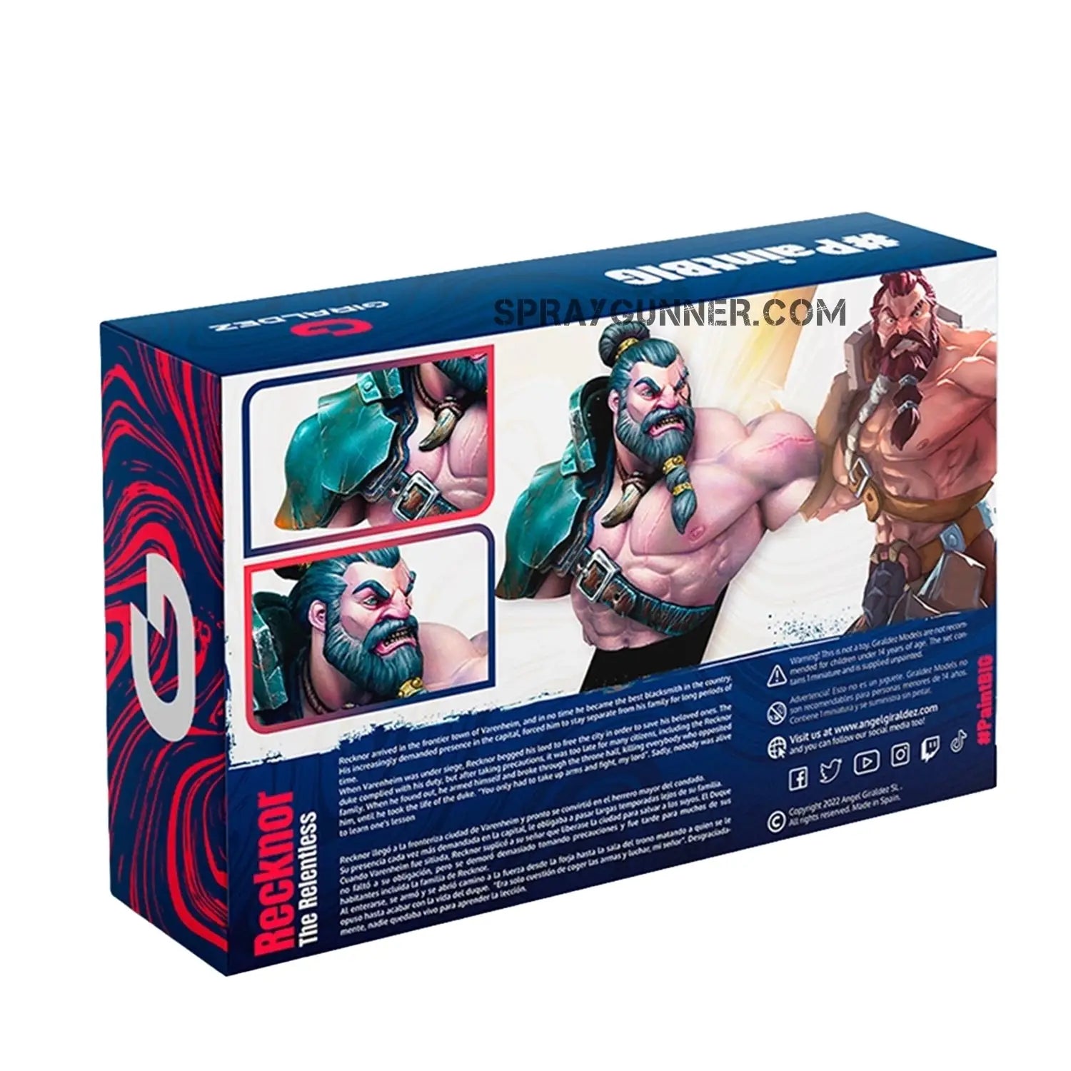 Recknor (Bust Edition) - Angel Giraldez - SprayGunner