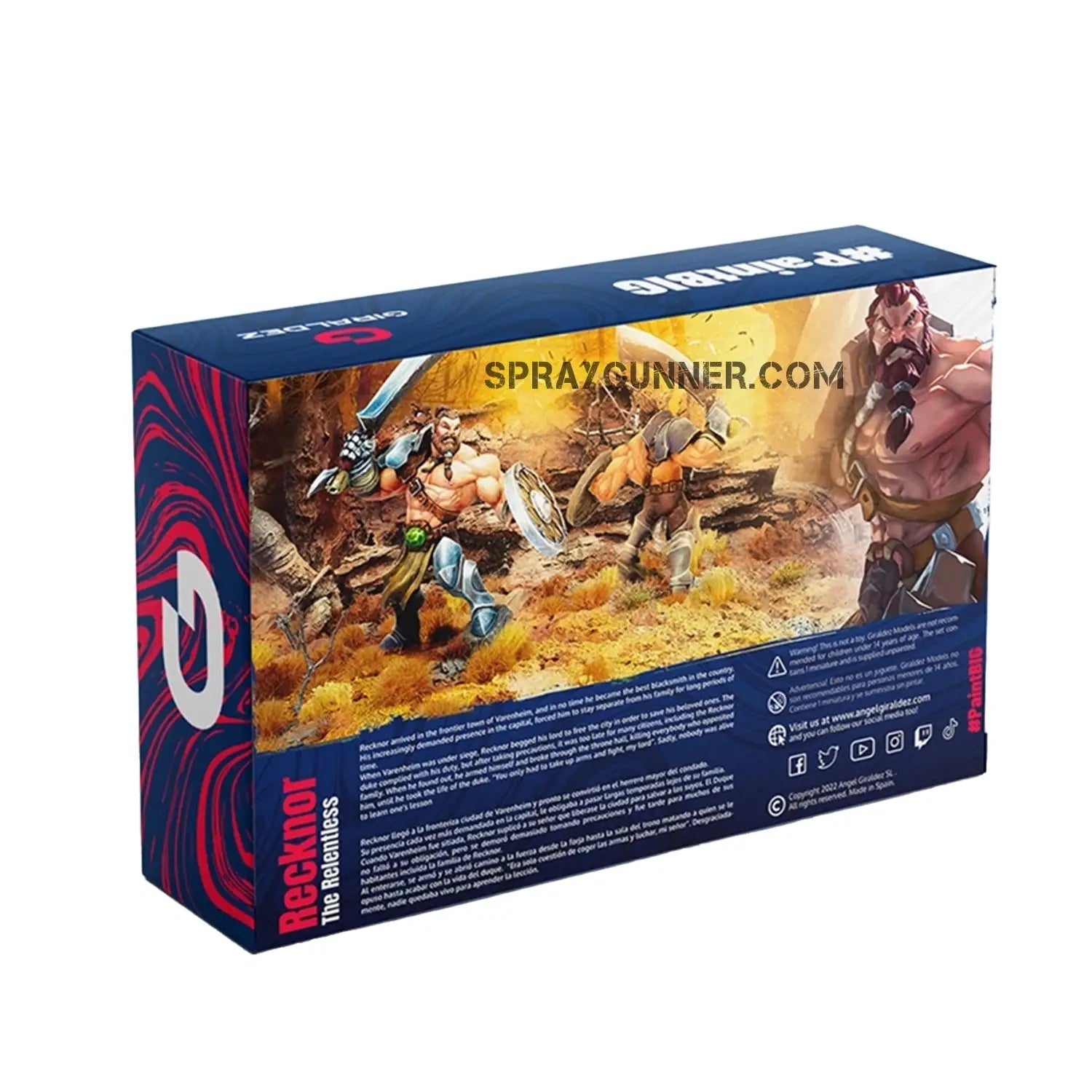 Recknor Figure - Angel Giraldez (32mm) - SprayGunner