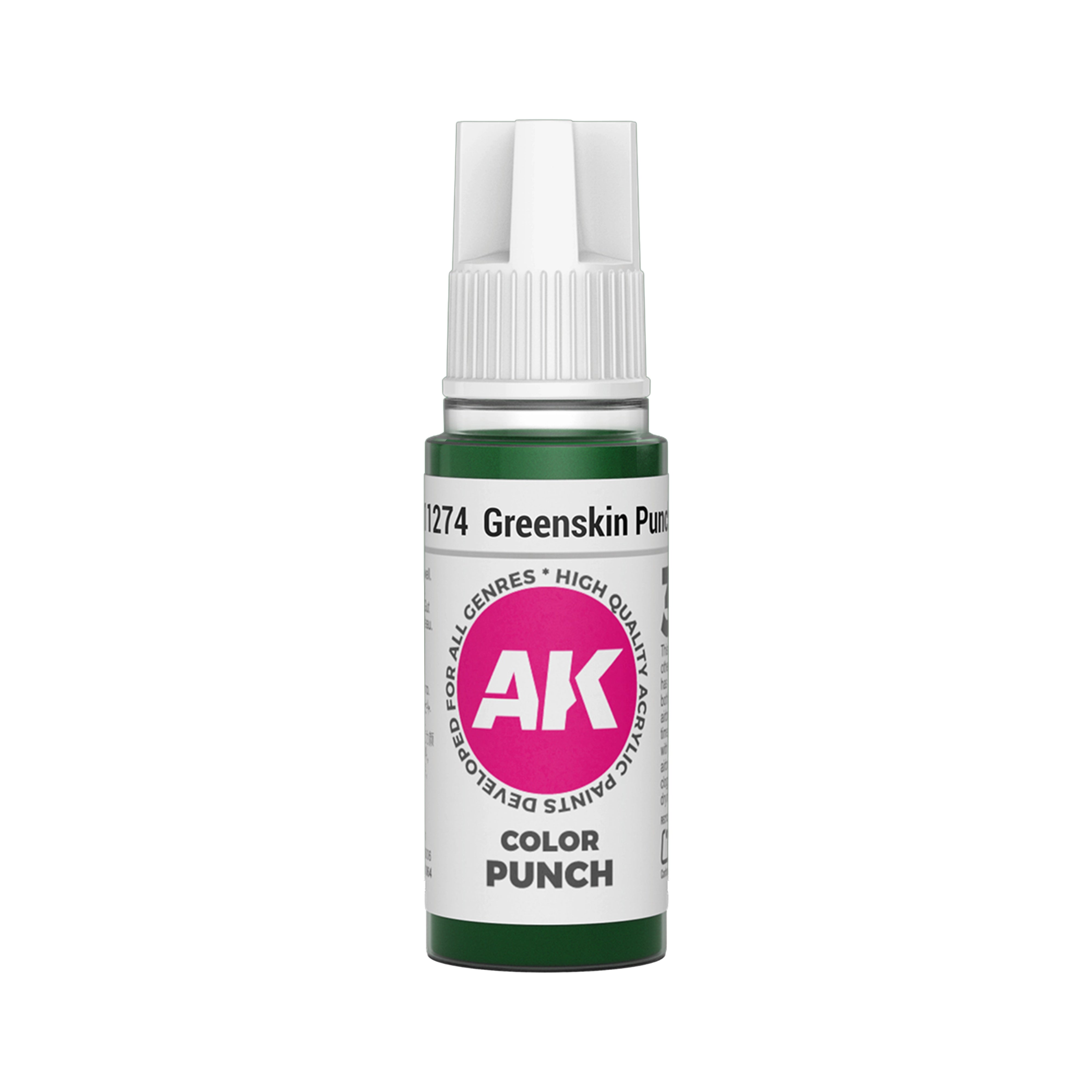 AK Interactive Color Punch - Greenskin Punch (17ml)