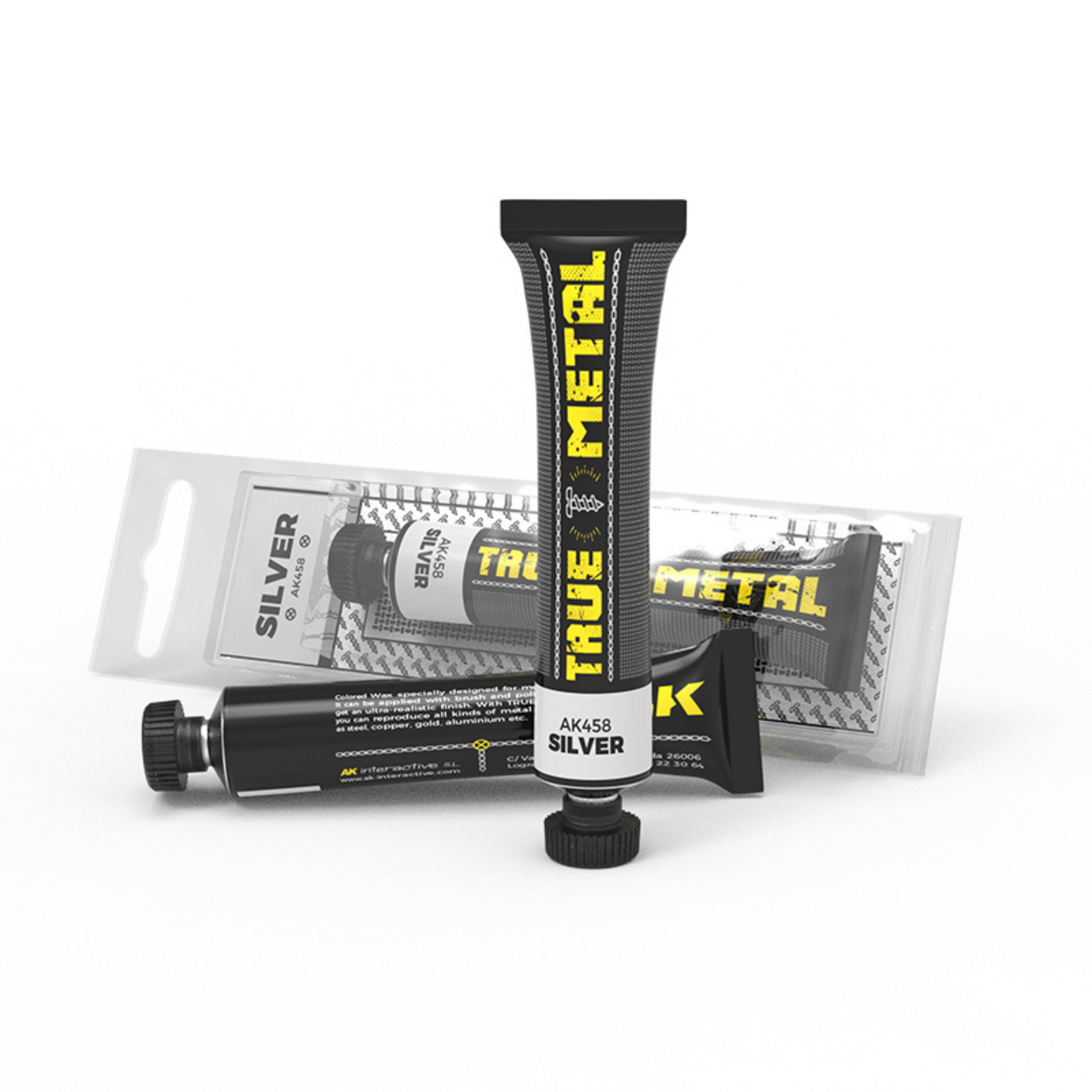 AK Interactive AK458 True Metal Silver Wax 20ml