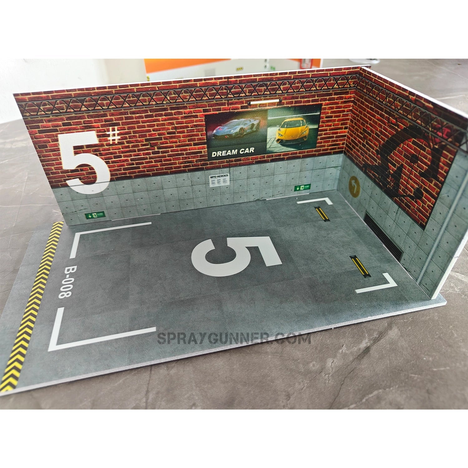 ALPHA MODEL 1/24 Model scene AM04-0003 Alpha Models at SprayGunner