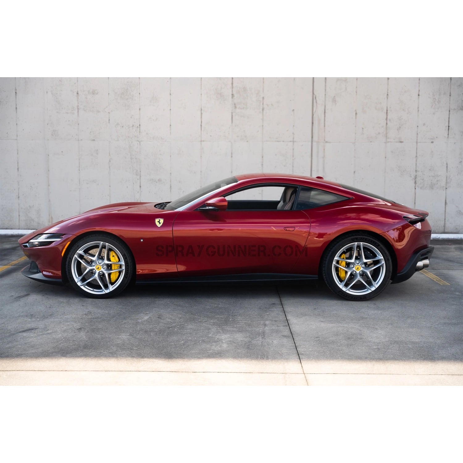 The ALPHA MODEL 1/24 scale model car kit for Ferrari Roma is a meticulously detailed recreation of the high-end sports vehicle. Ideal for collectors and model lovers.