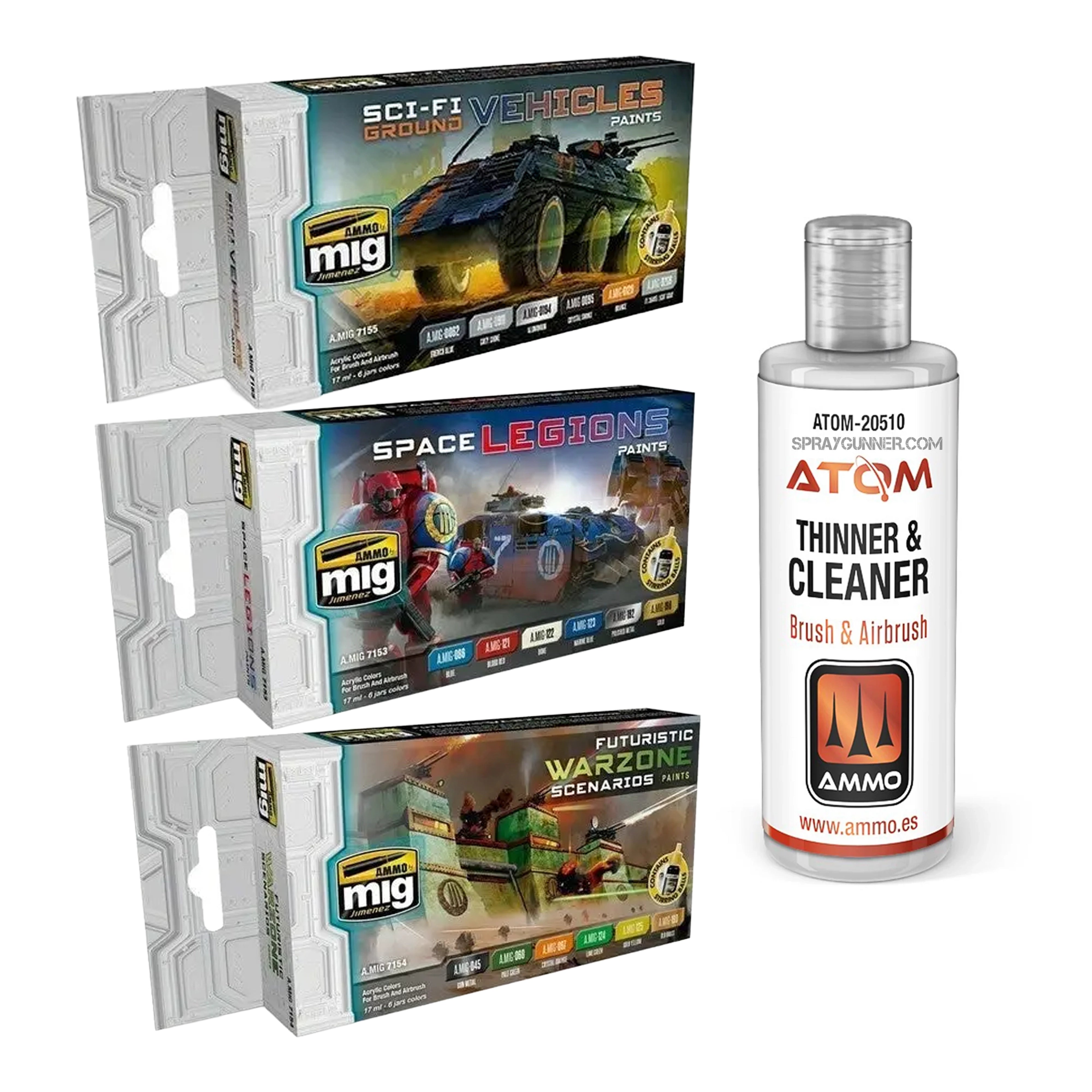 AMMO by MIG Sci-Fi Wargaming Paint Set