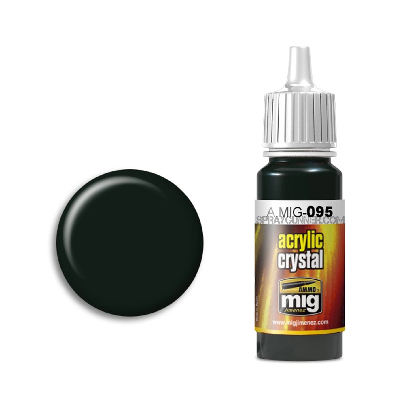 AMMO by MIG Crystal Acrylic - Crystal Smoke - SprayGunner