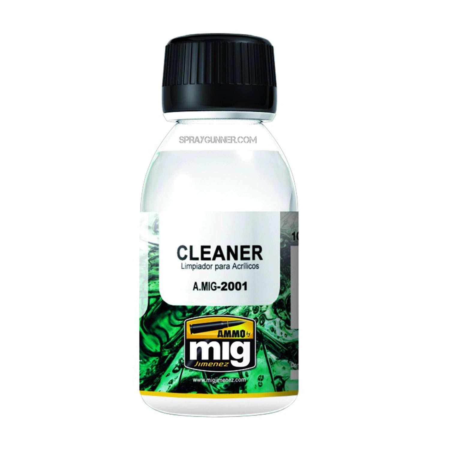 AMMO by MIG Acrylic - Auxiliary - Cleaner (100ml) - SprayGunner