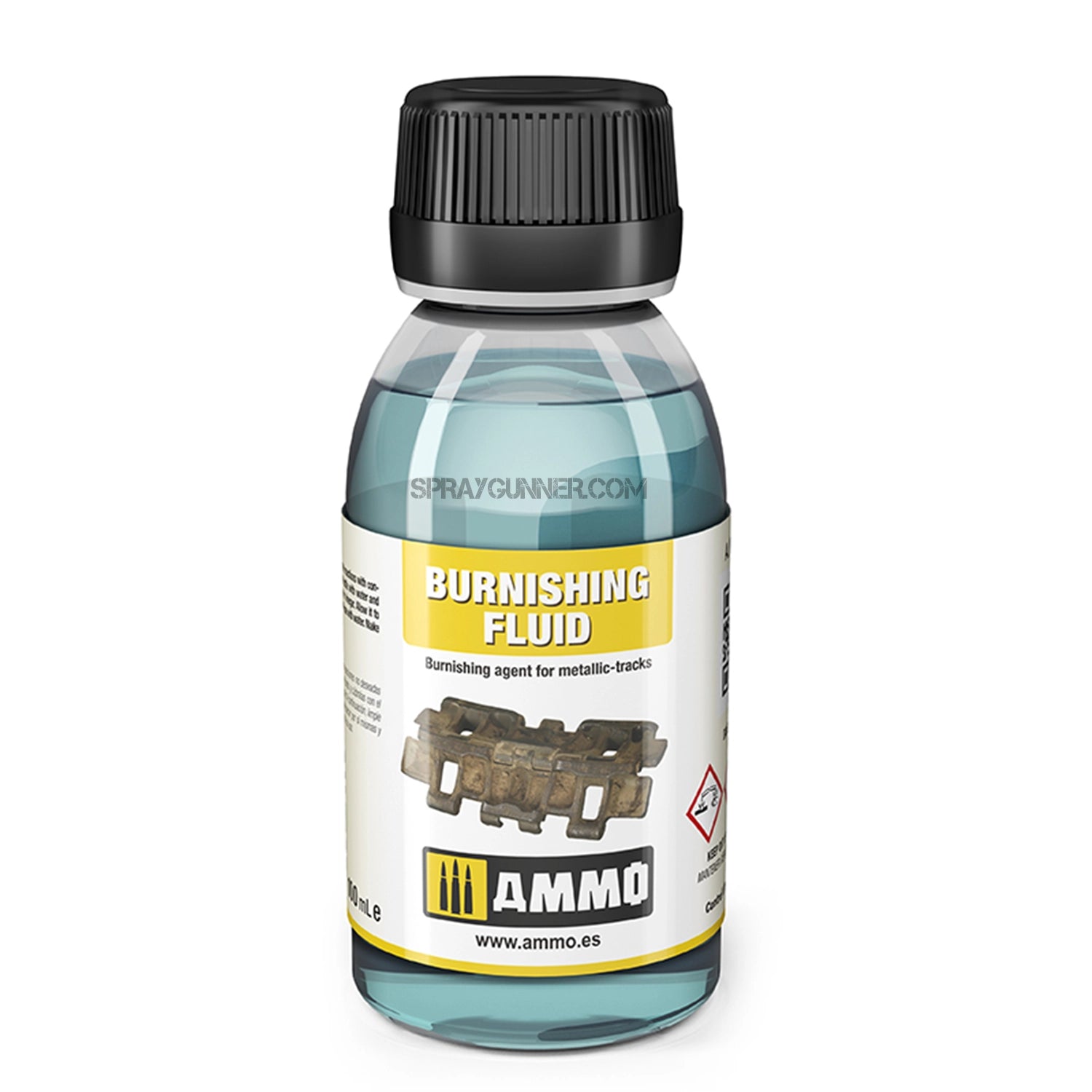 AMMO by MIG Accessories Metallic Tracks Burnishing Fluid - SprayGunner