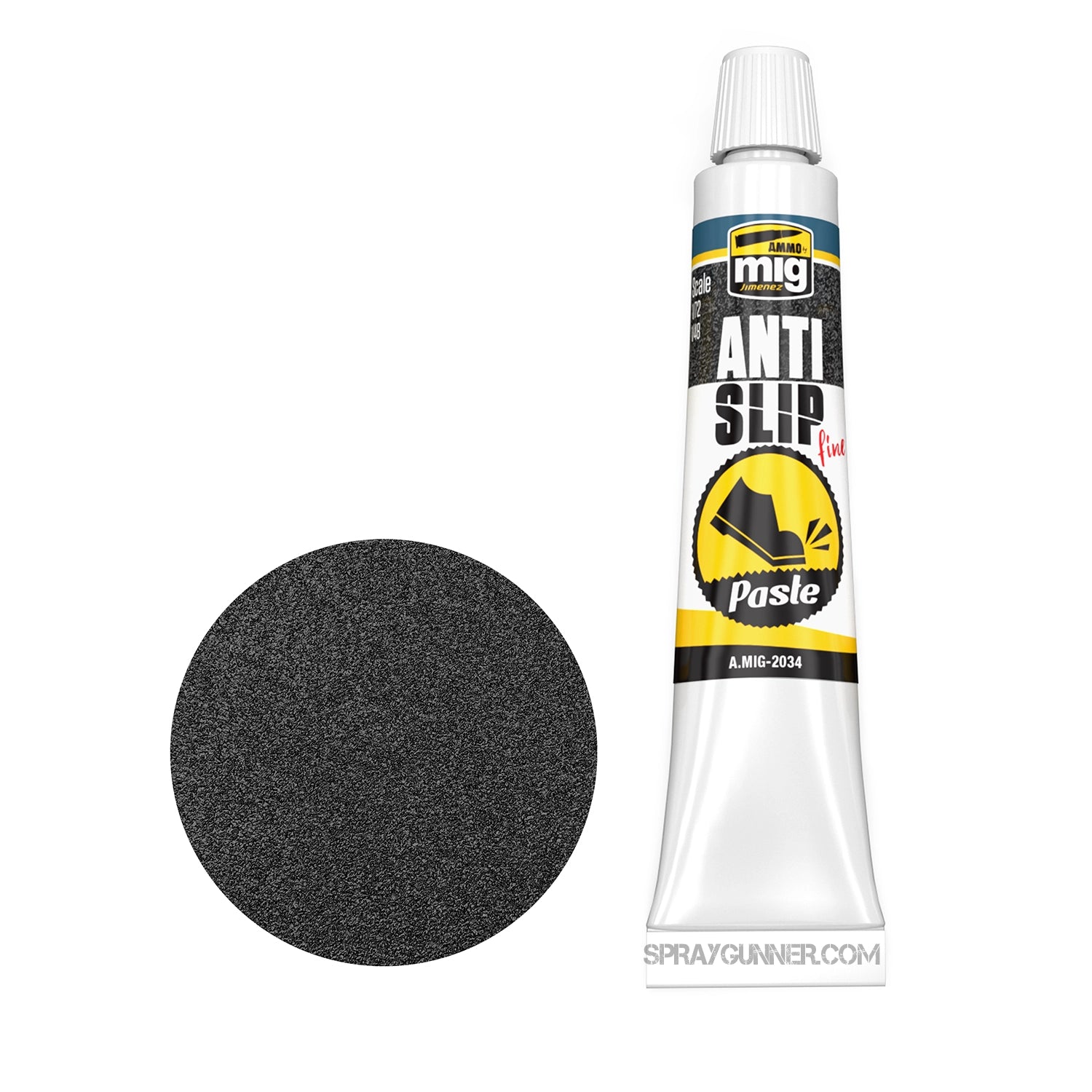 AMMO by MIG Accessories Anti-Slip Paste - Black for 1/72 & 1/48 - SprayGunner