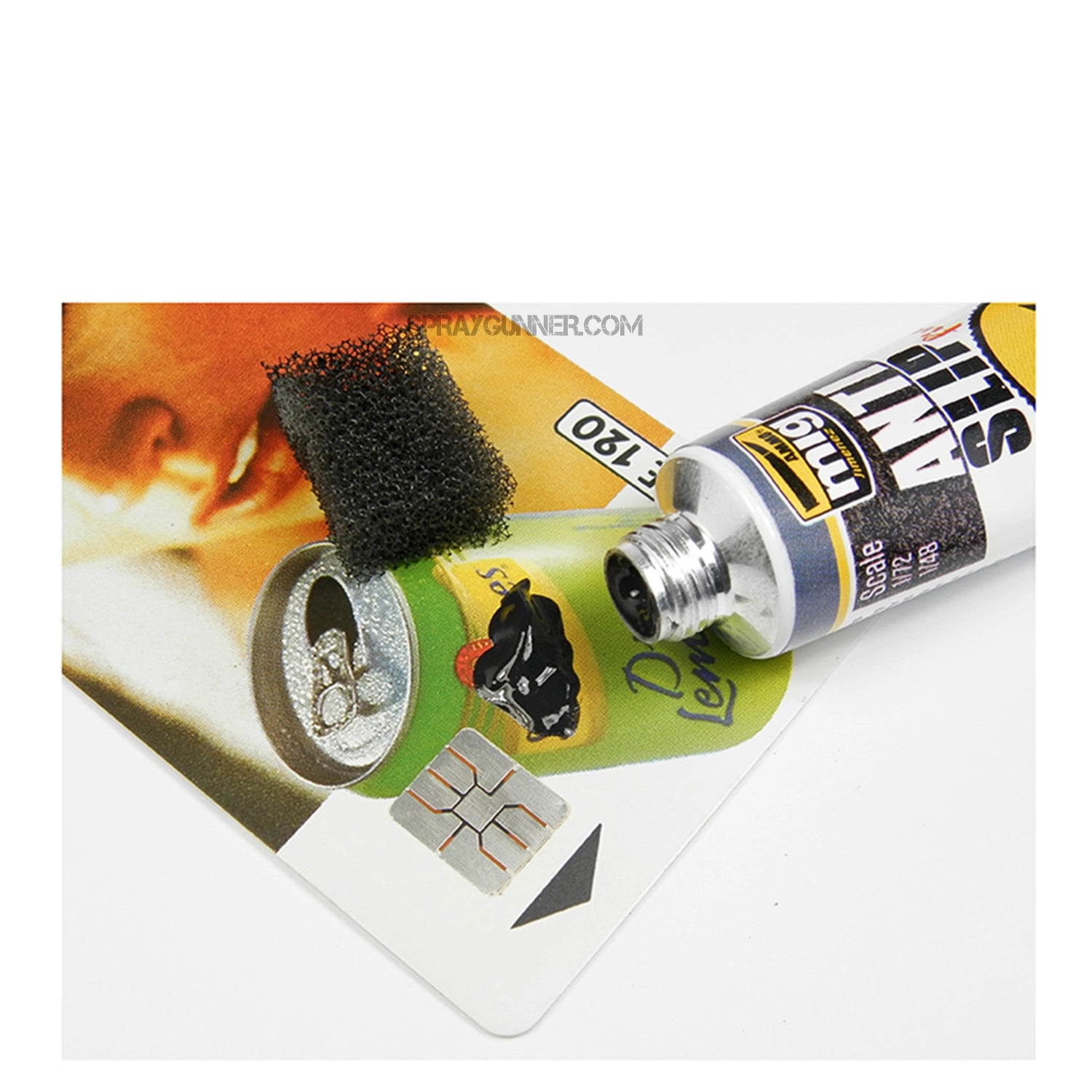 AMMO by MIG Accessories Anti-Slip Paste - Black for 1/72 & 1/48 - SprayGunner