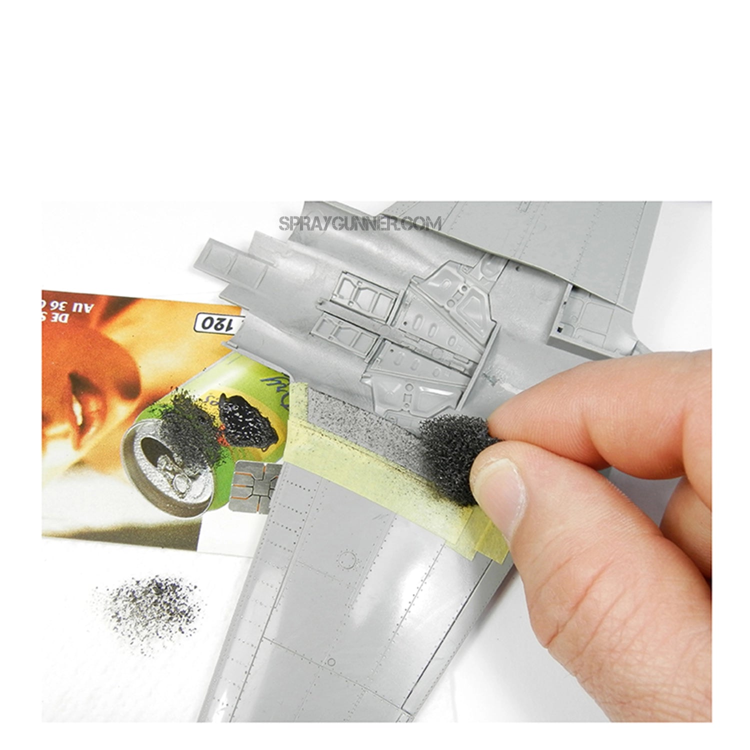 AMMO by MIG Accessories Anti-Slip Paste - Black for 1/72 & 1/48 - SprayGunner