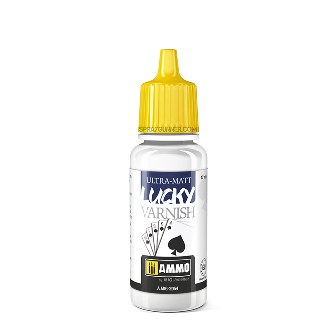 AMMO by MIG Acrylic - Ultra-Matt Lucky Varnish 17ml - SprayGunner