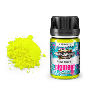 AMMO by MIG Pigments Fluorescent Yellow AMMO by Mig Jimenez