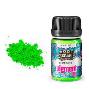 AMMO by MIG Pigments Fluorescent Green AMMO by Mig Jimenez