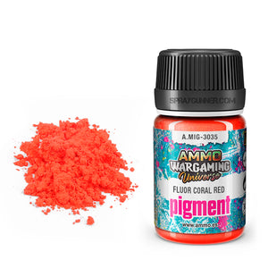 AMMO by MIG Pigments Fluorescent Coral Red AMMO by Mig Jimenez