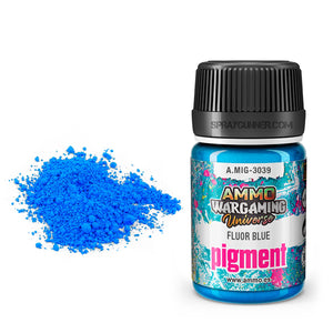 AMMO by MIG Pigments Fluorescent Blue AMMO by Mig Jimenez