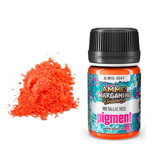 AMMO by MIG Pigments Metallic Red