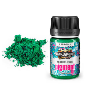 AMMO by MIG Pigments Metallic Green
