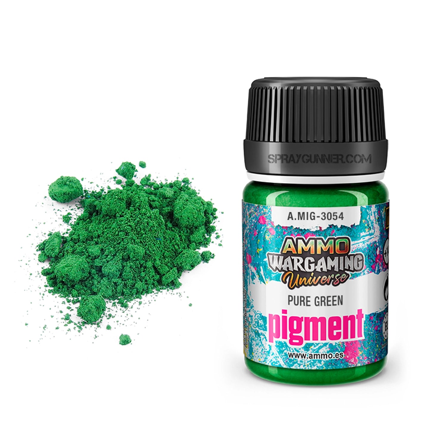 AMMO by MIG Pigments Pure Green AMMO by Mig Jimenez