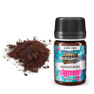 AMMO by MIG Pigments Chocolate Brown