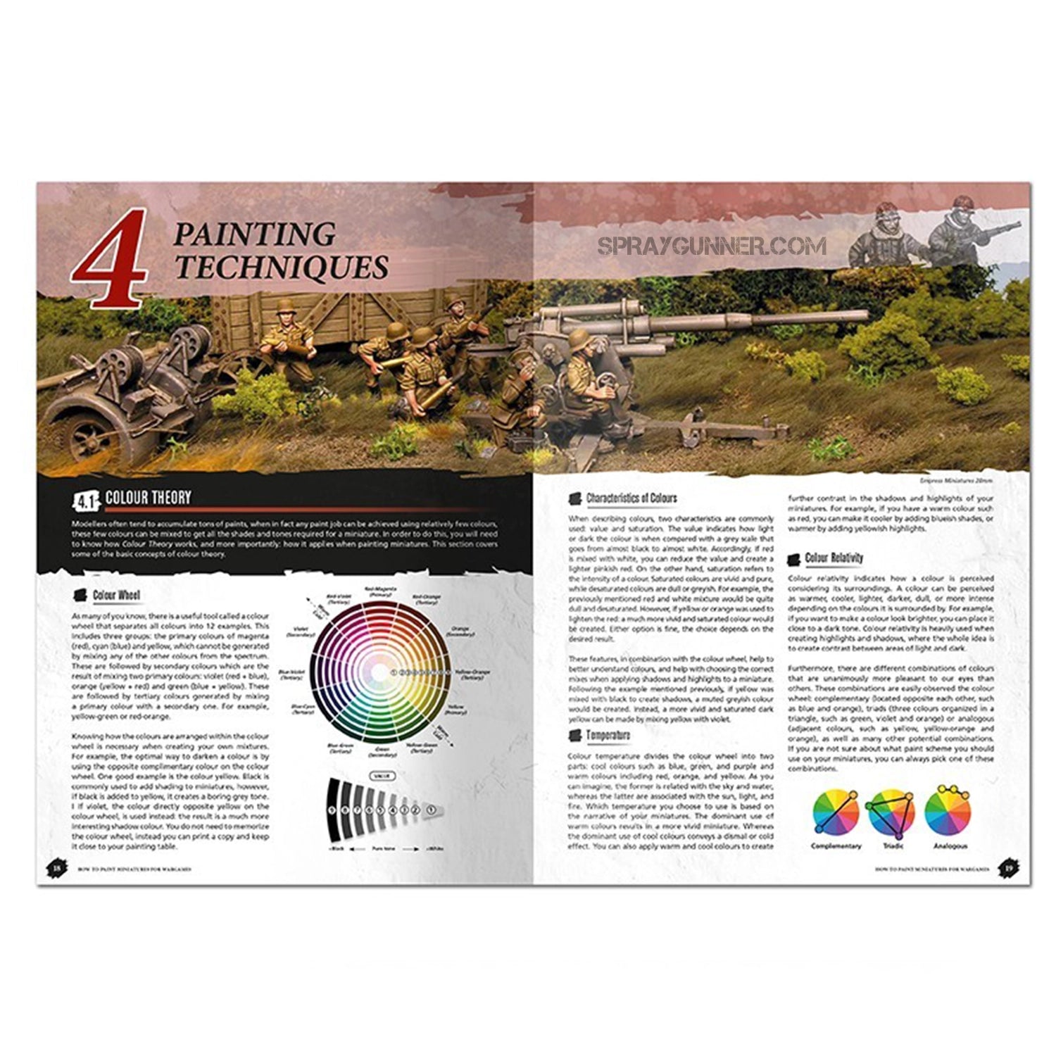 Ammo by MIG Publications How to Paint Miniatures for Wargames (English) - SprayGunner