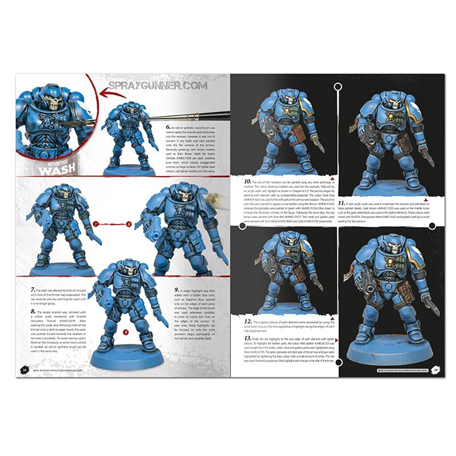 Ammo by MIG Publications How to Paint Miniatures for Wargames (English) - SprayGunner