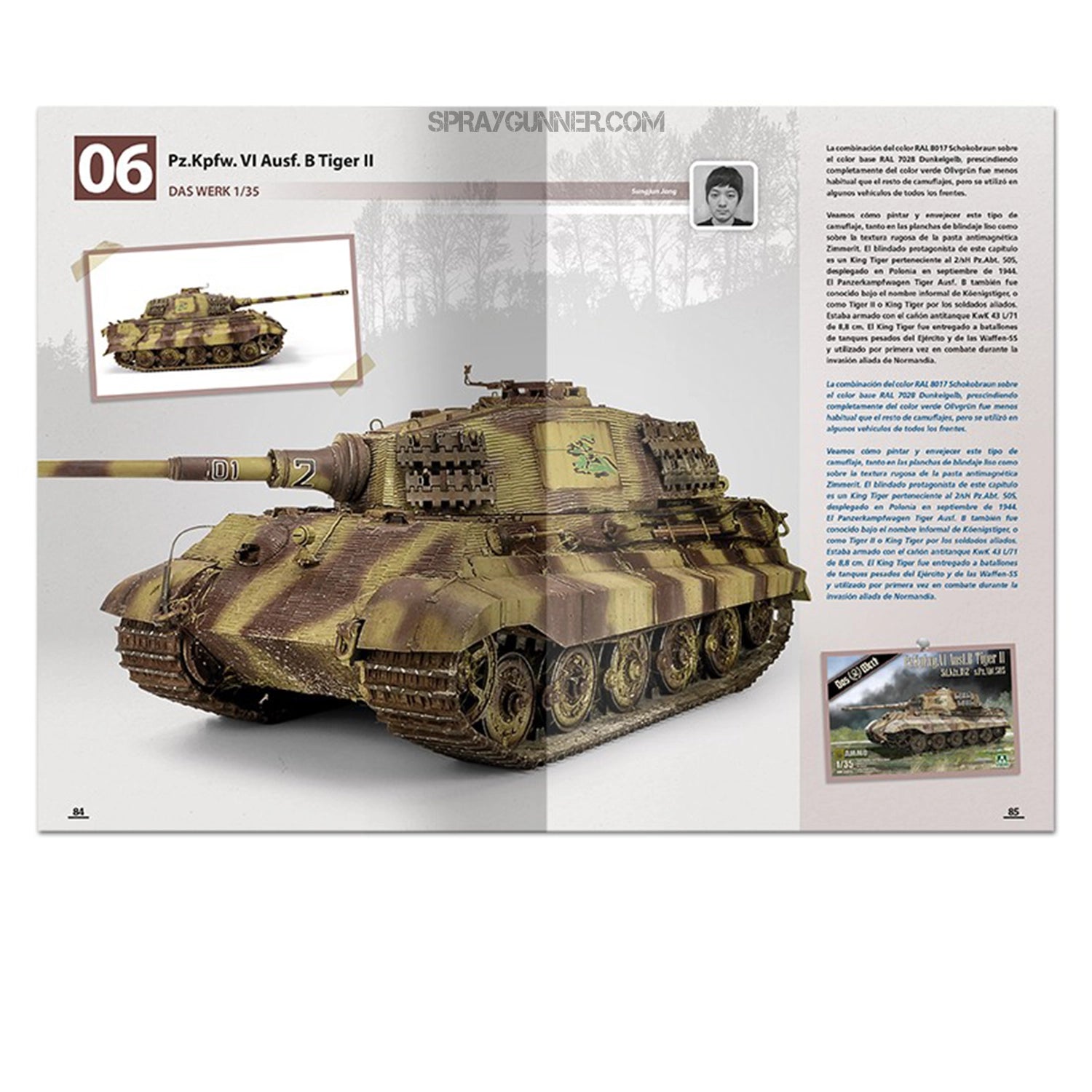 Ammo by MIG Publications How to Paint Mid WWII German Tanks (FEB 1943 - SEP 1944) (Bilingual) - SprayGunner