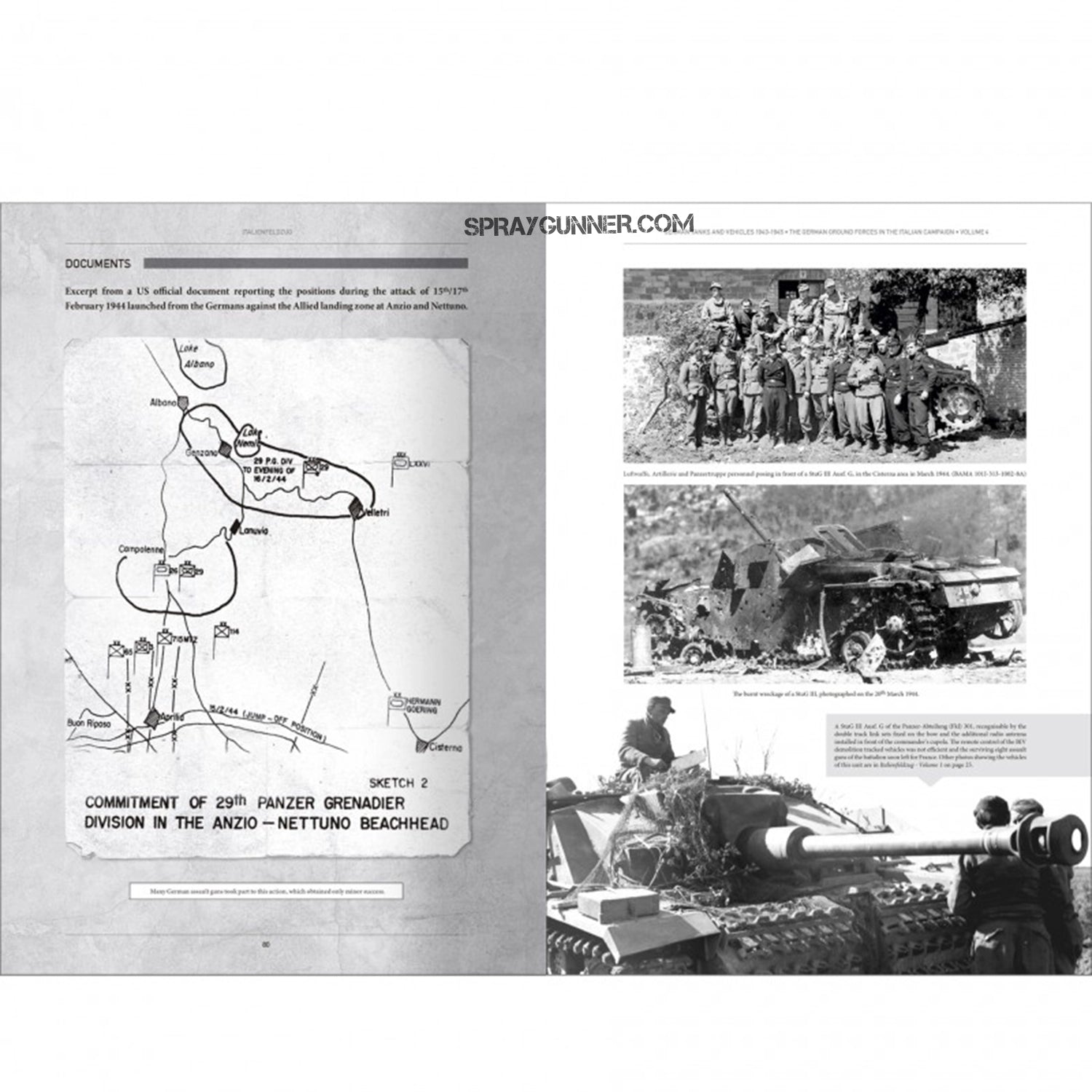 German tanks and vehicles in the Italian war from 1943 to 1945 are covered in the ITALIENFELDZUG book AMMO by MIG Publications. It incorporates historical insights and modeling techniques.