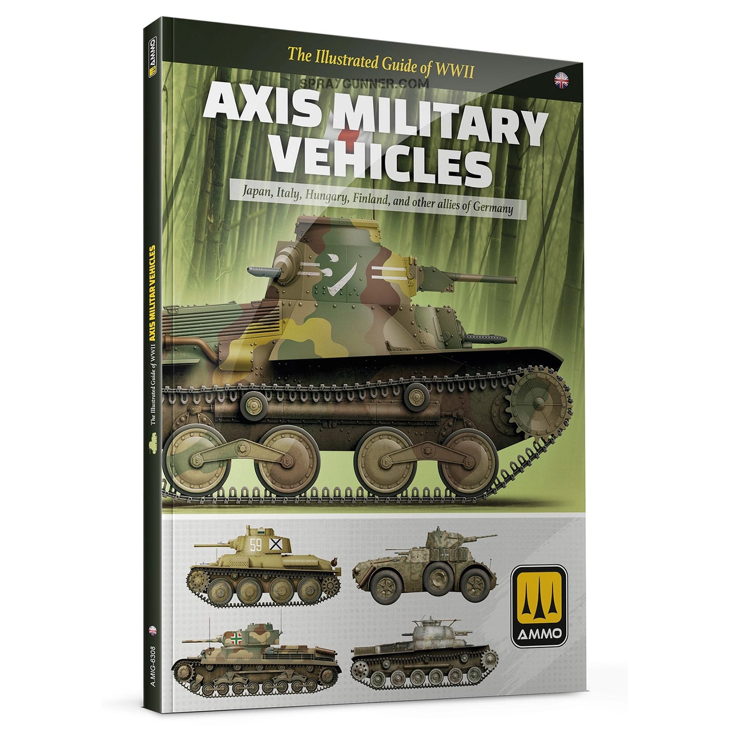 AMMO by MIG Publications - The Illustrated Guide of Axis Military Vehicles (english)