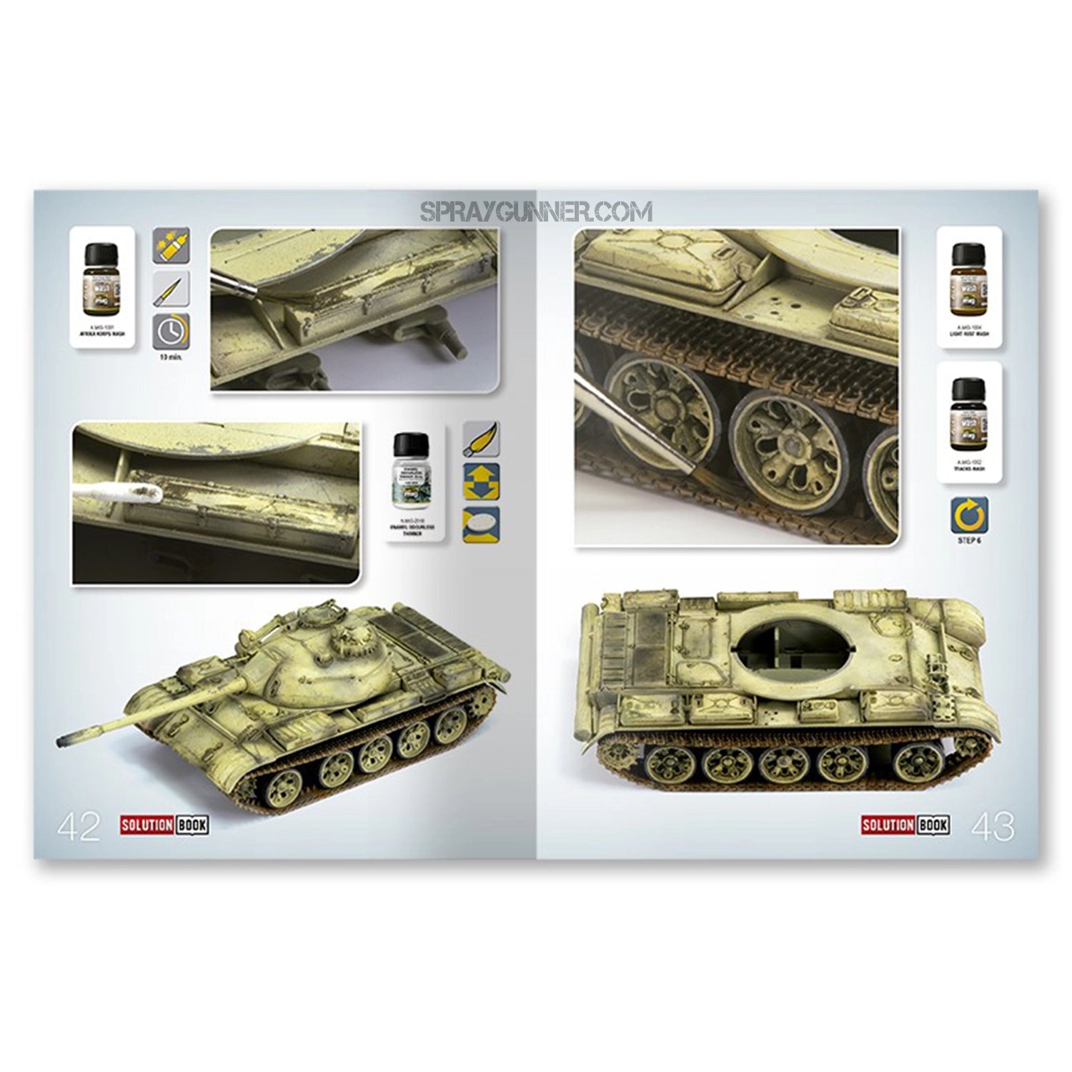 Ammo by MIG Publications SOLUTION BOOK 13 - How to Use Shaders (English, Castellano, Français, Deutsch) - SprayGunner