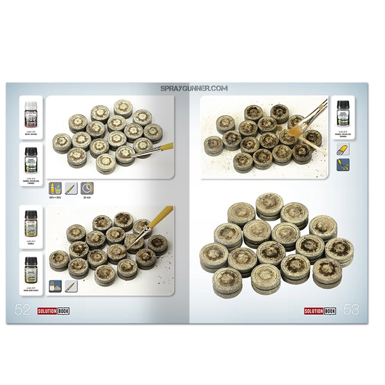 AMMO by MIG How to Paint WWII German Mid-War Vehicles SOLUTION BOOK 21 (Multilingual Book) - SprayGunner