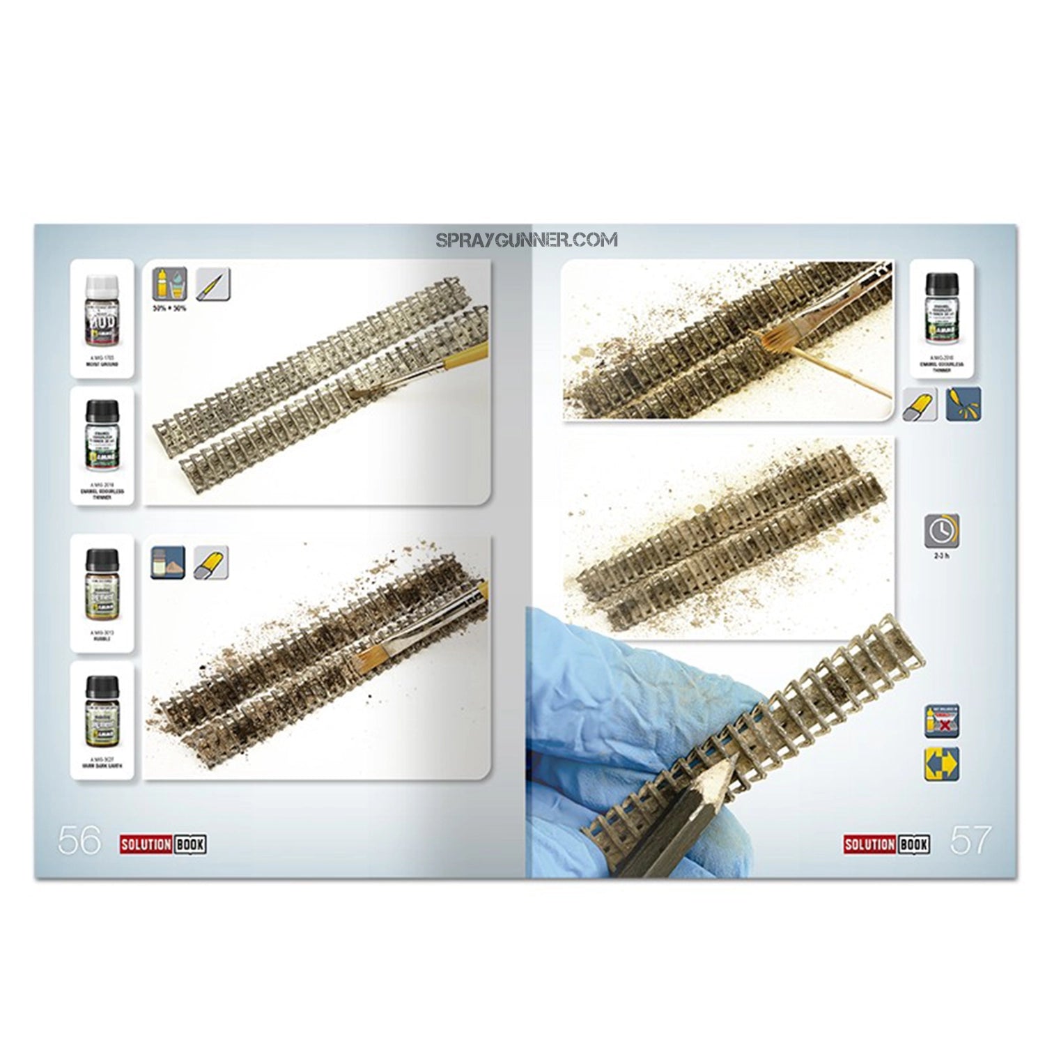 AMMO by MIG How to Paint WWII German Mid-War Vehicles SOLUTION BOOK 21 (Multilingual Book) - SprayGunner