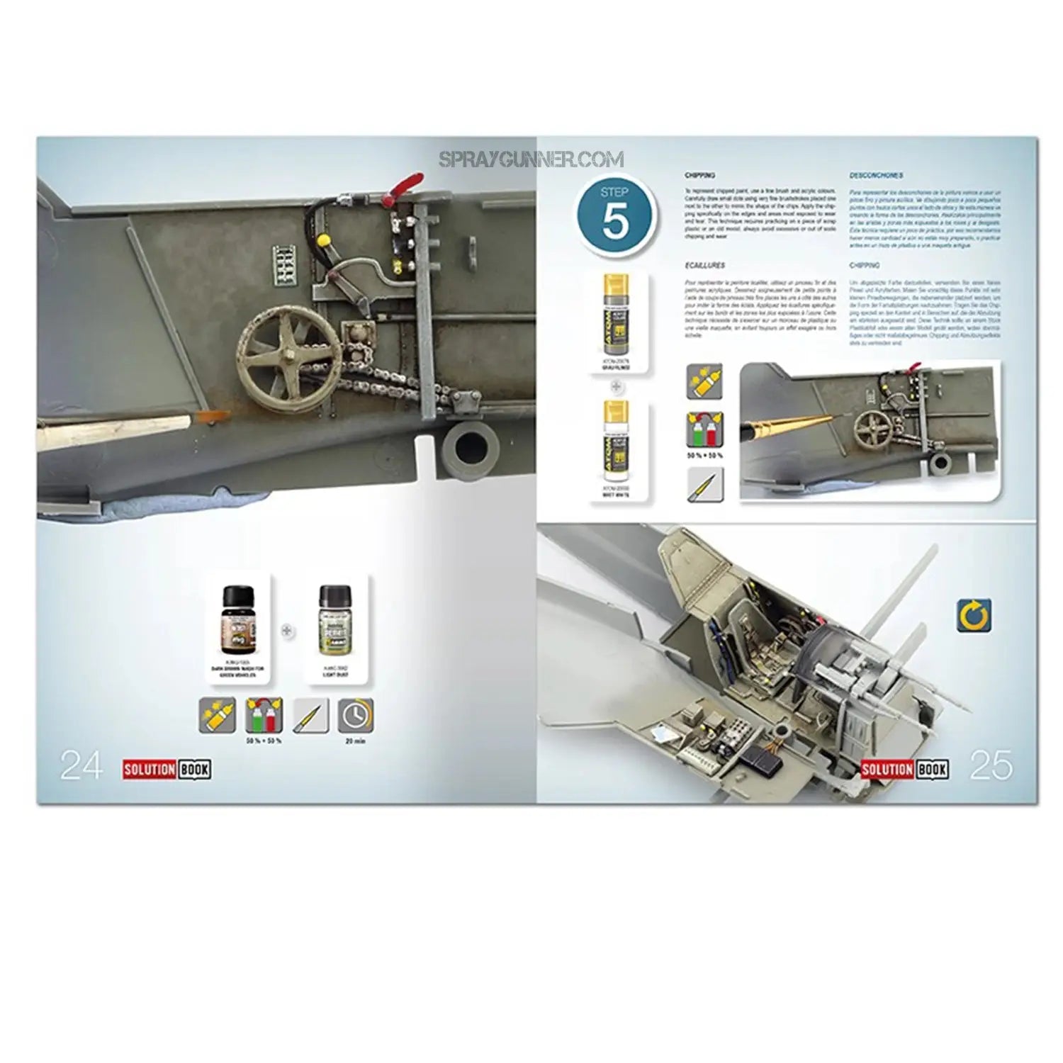 AMMO by MIG SOLUTION BOOK 25 - How to Paint Early WWII Luftwaffe Aircraft (Multilingual Book) - SprayGunner