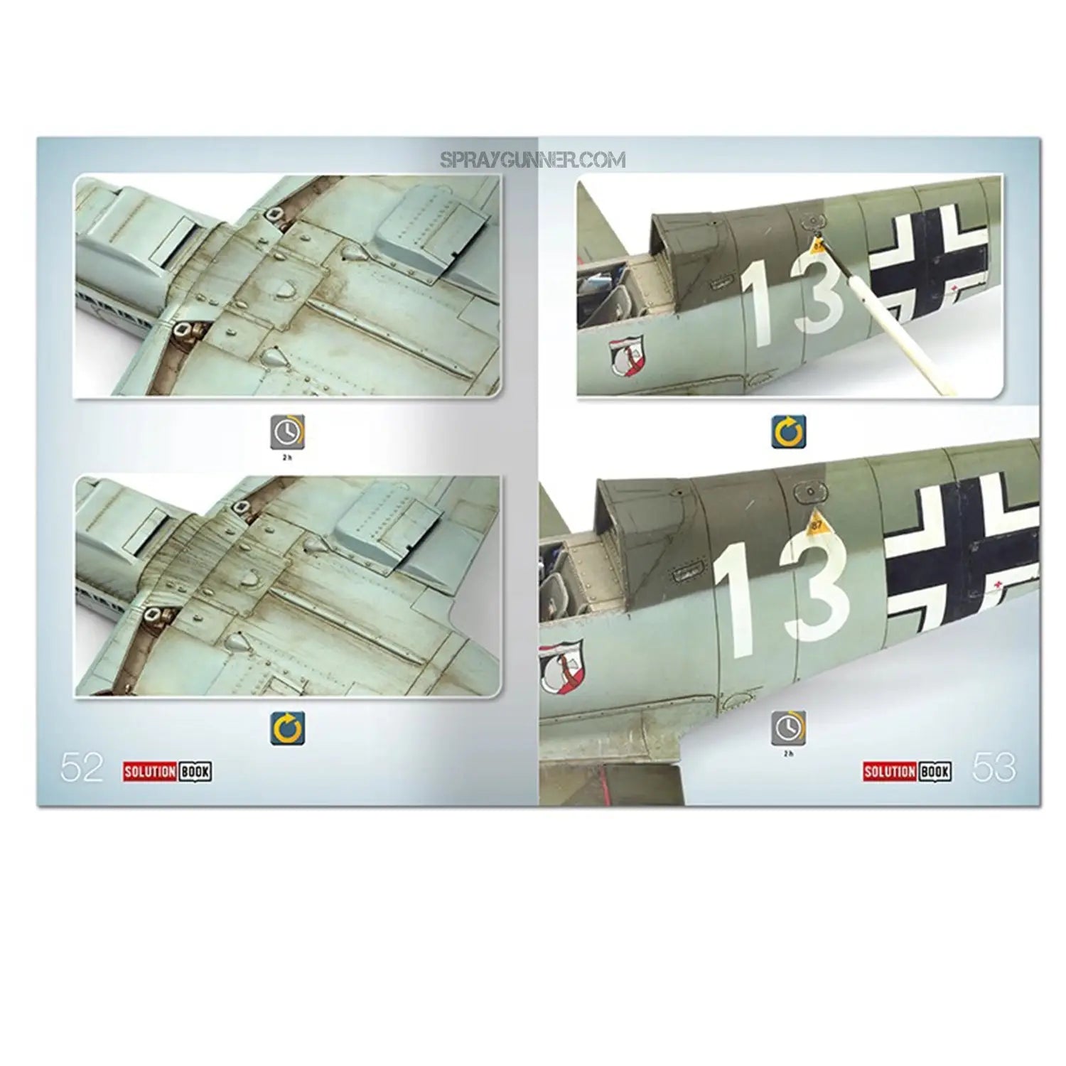 AMMO by MIG SOLUTION BOOK 25 - How to Paint Early WWII Luftwaffe Aircraft (Multilingual Book) - SprayGunner