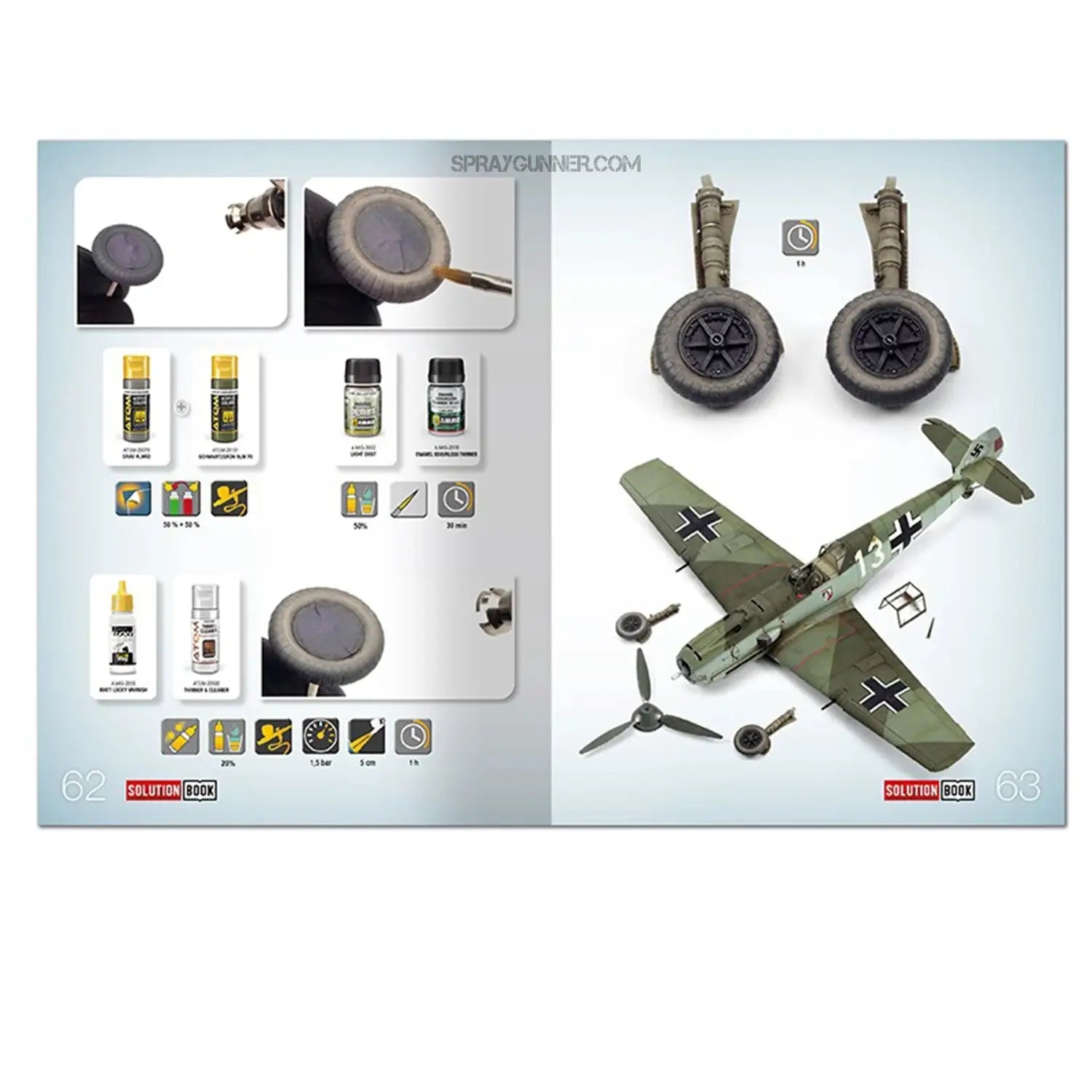 AMMO by MIG SOLUTION BOOK 25 - How to Paint Early WWII Luftwaffe Aircraft (Multilingual Book) - SprayGunner