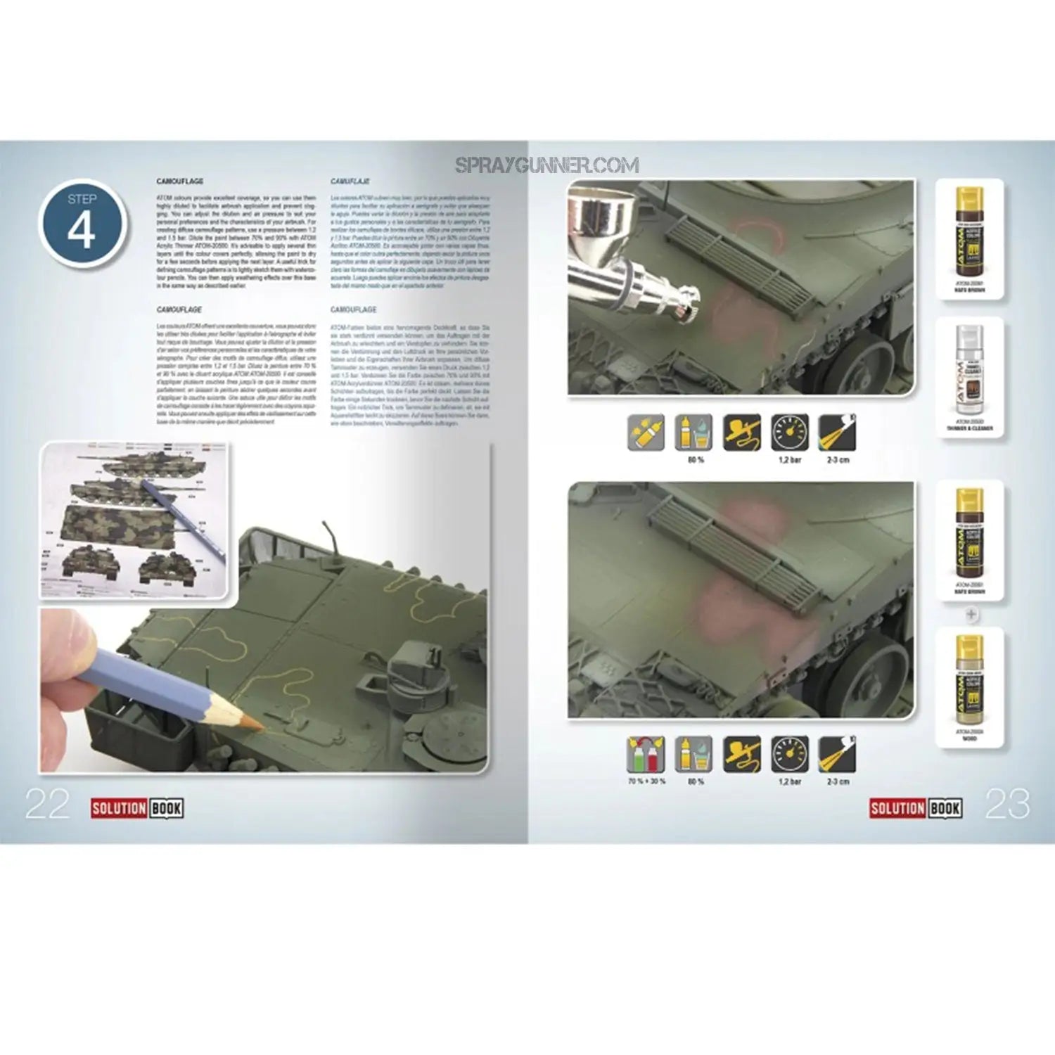 AMMO by MIG SOLUTION BOOK 26 – NATO & BUNDESWEHR Vehicles - SprayGunner
