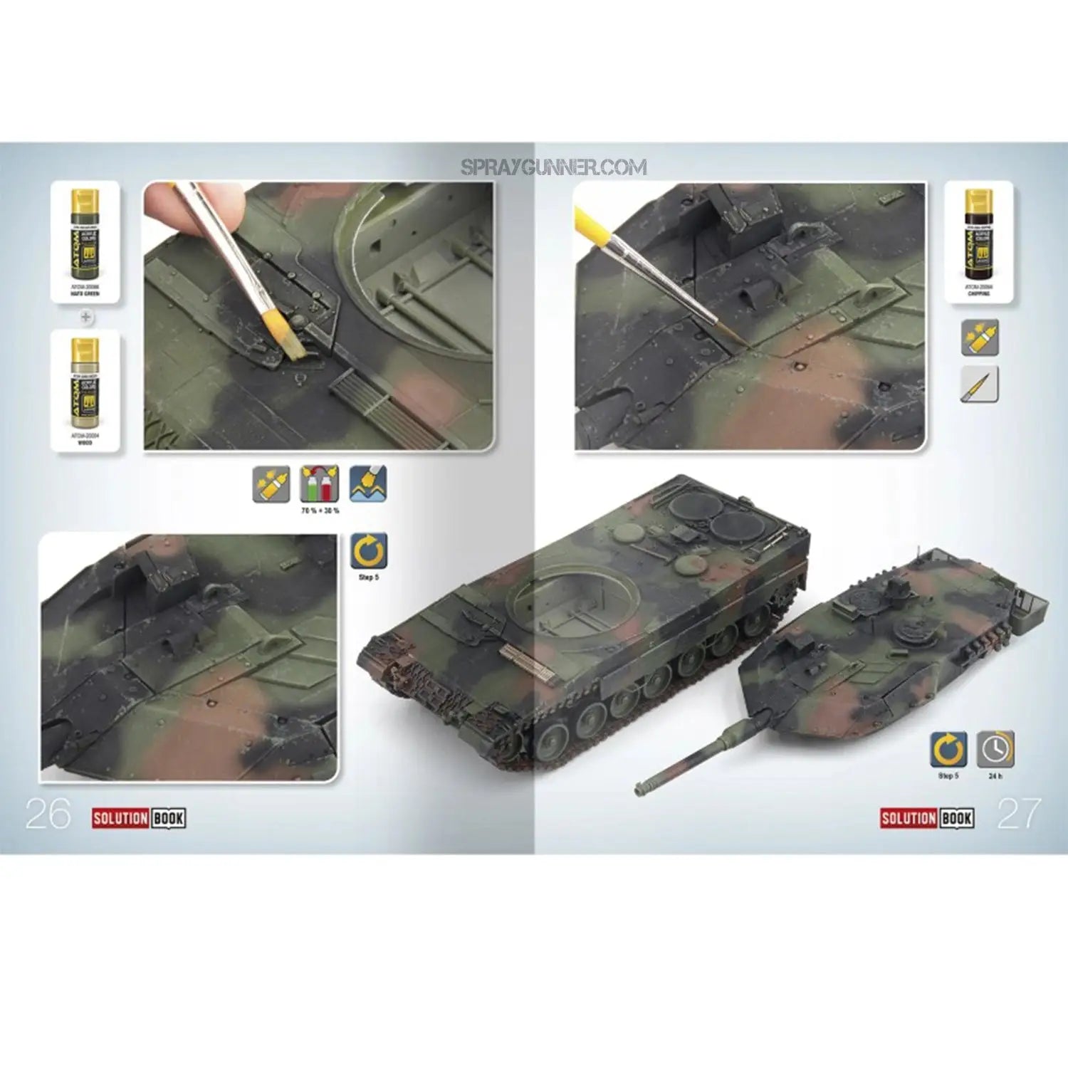 AMMO by MIG SOLUTION BOOK 26 – NATO & BUNDESWEHR Vehicles - SprayGunner