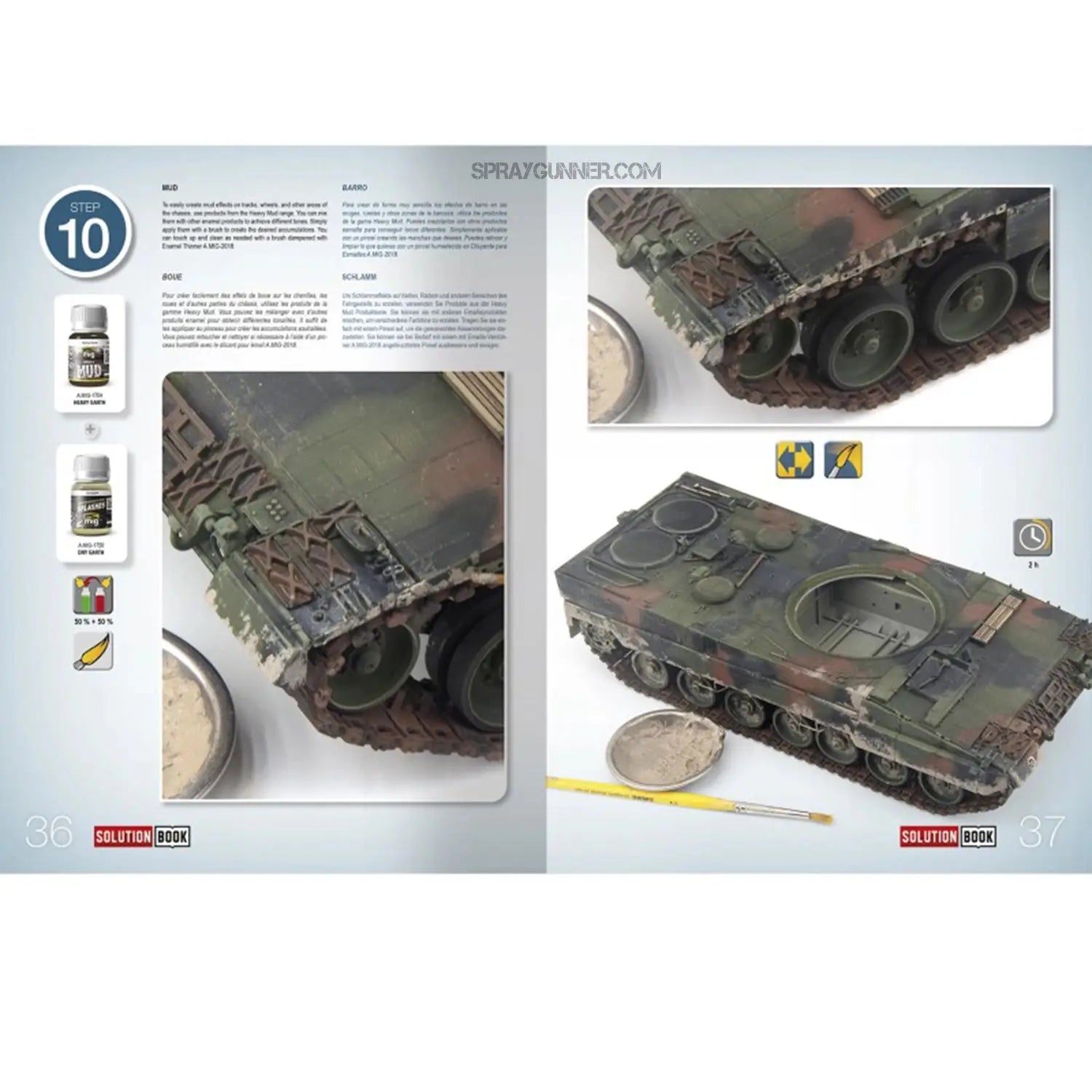 AMMO by MIG SOLUTION BOOK 26 – NATO & BUNDESWEHR Vehicles - SprayGunner