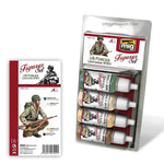 AMMO by MIG Acrylic Sets - US FORCES UNIFORMS WWII SET - SprayGunner