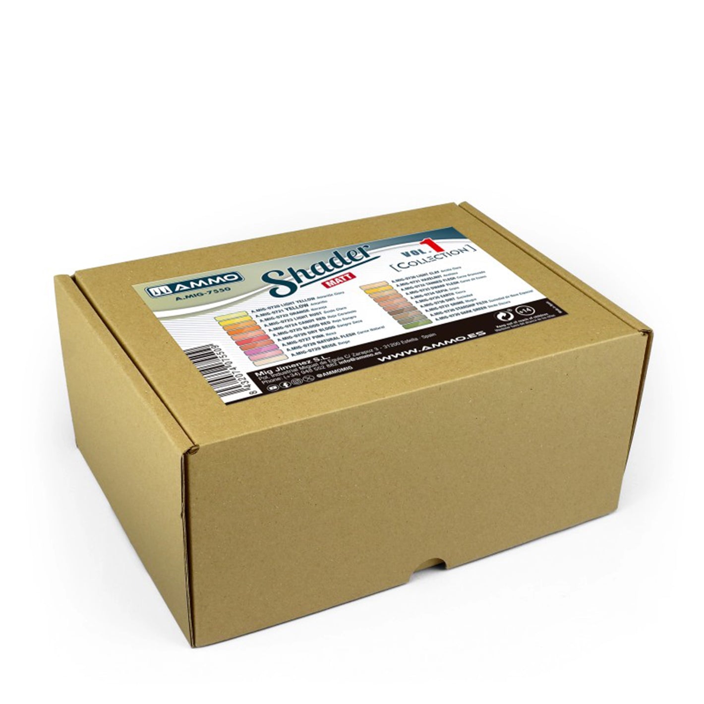 AMMO by MIG Collections: Matt Shaders Vol.1 Set