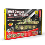 Ammo By Mig Solution Box 23 - WWII German Late War Vehicles Colors and Weathering System - SprayGunner