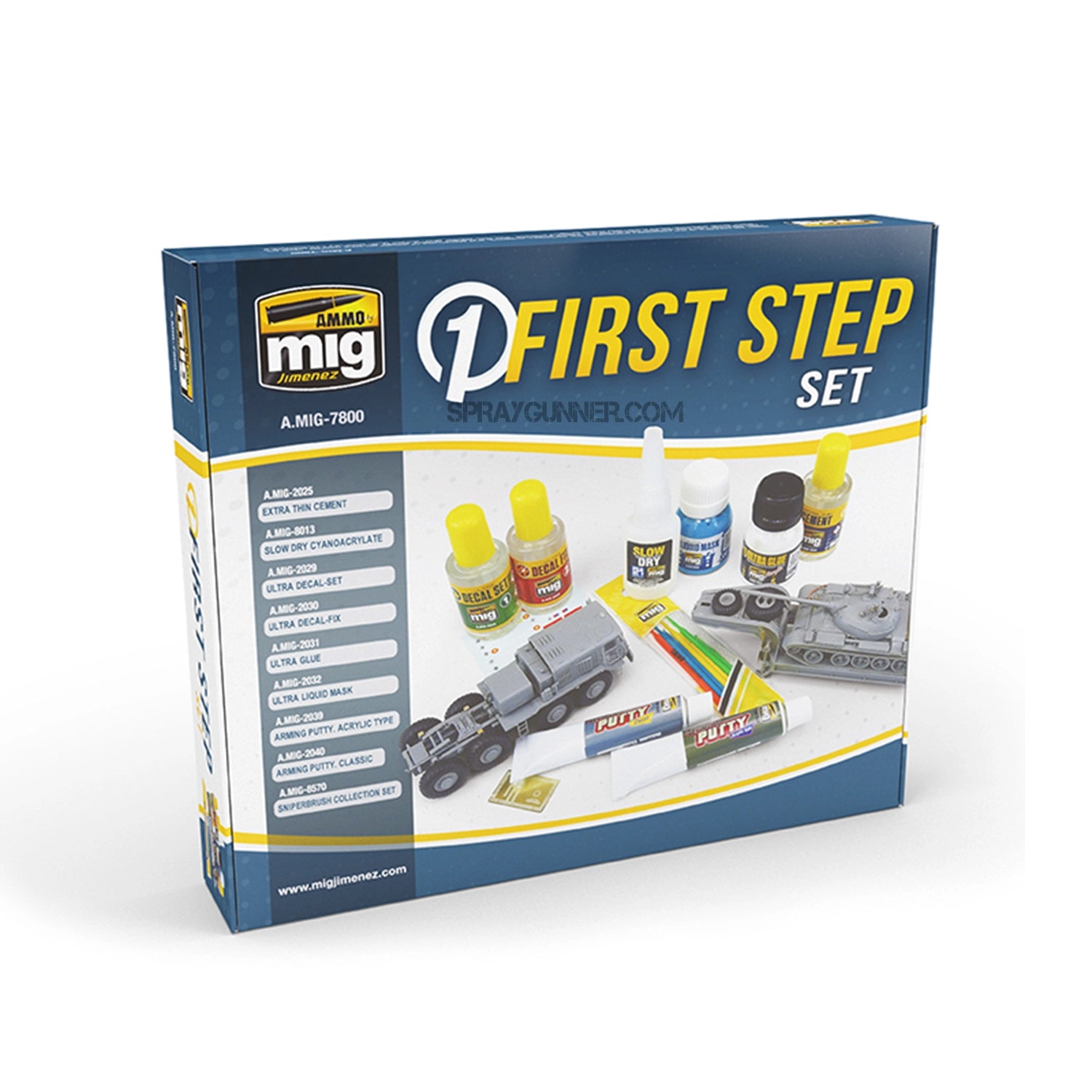 AMMO by MIG Accessories First Steps Set - SprayGunner