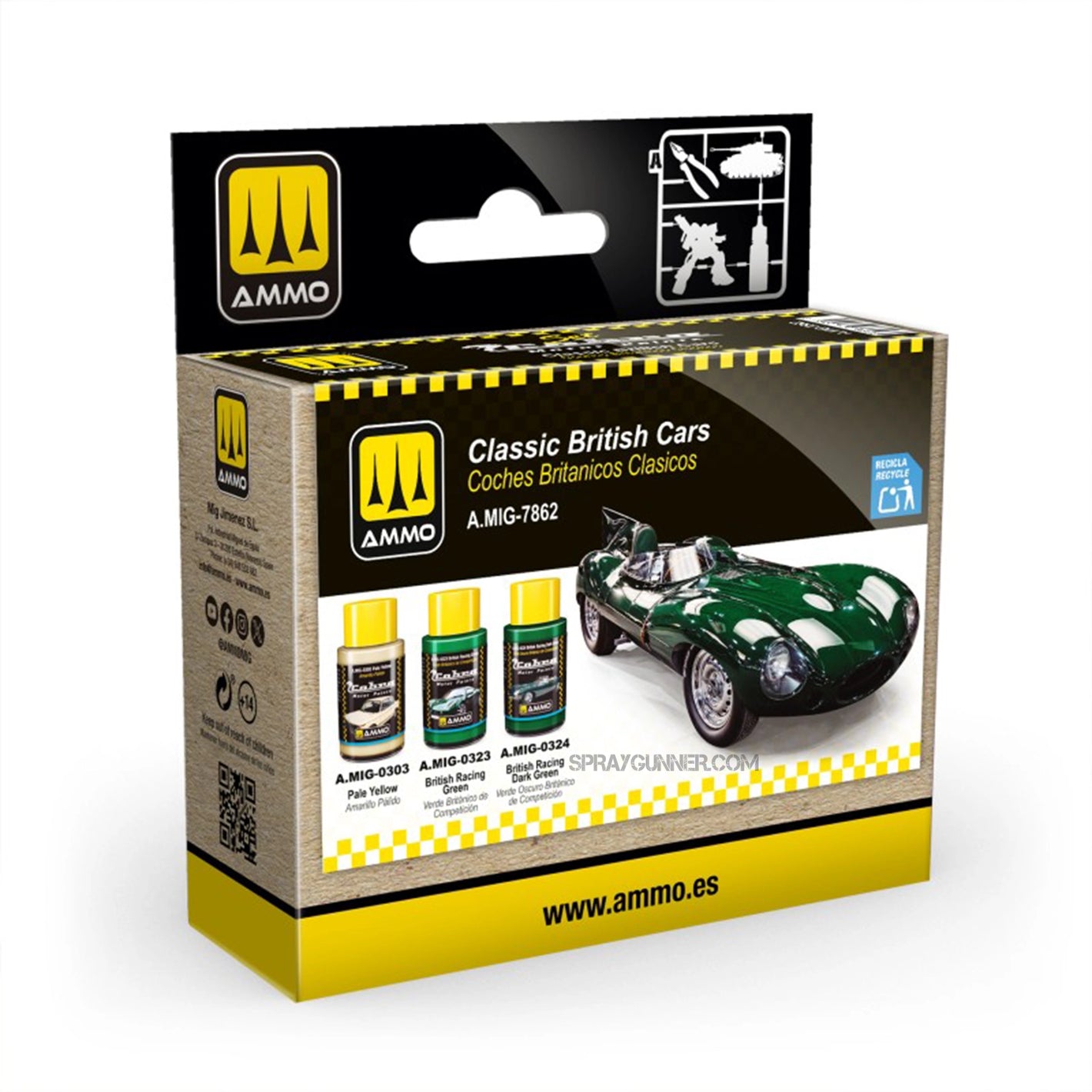 Cobra Motor Paints by AMMO: Cobra Motor Classic British Cars Set - SprayGunner