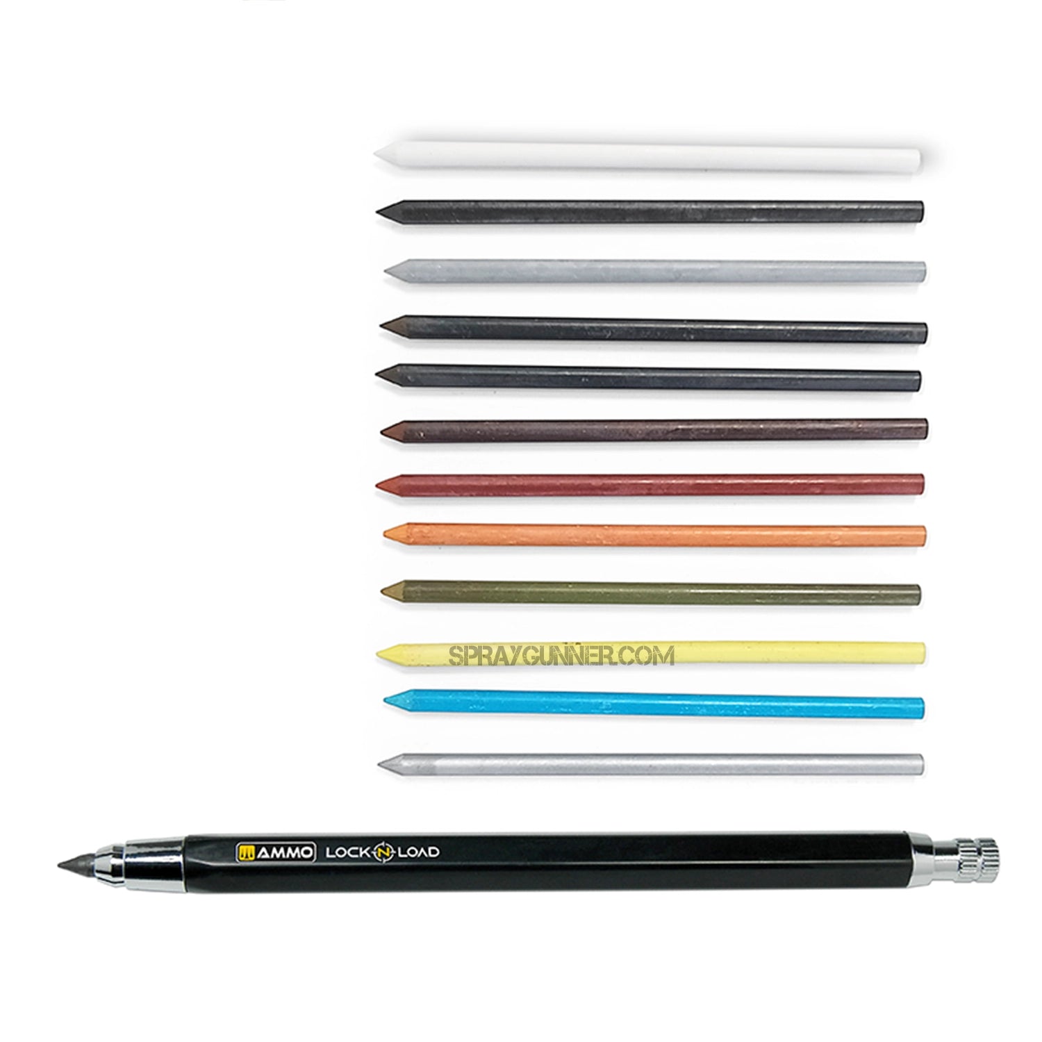 Ammo By Mig LOCK 'N LOAD - Weathering Rechargable Technical Pencil - SprayGunner