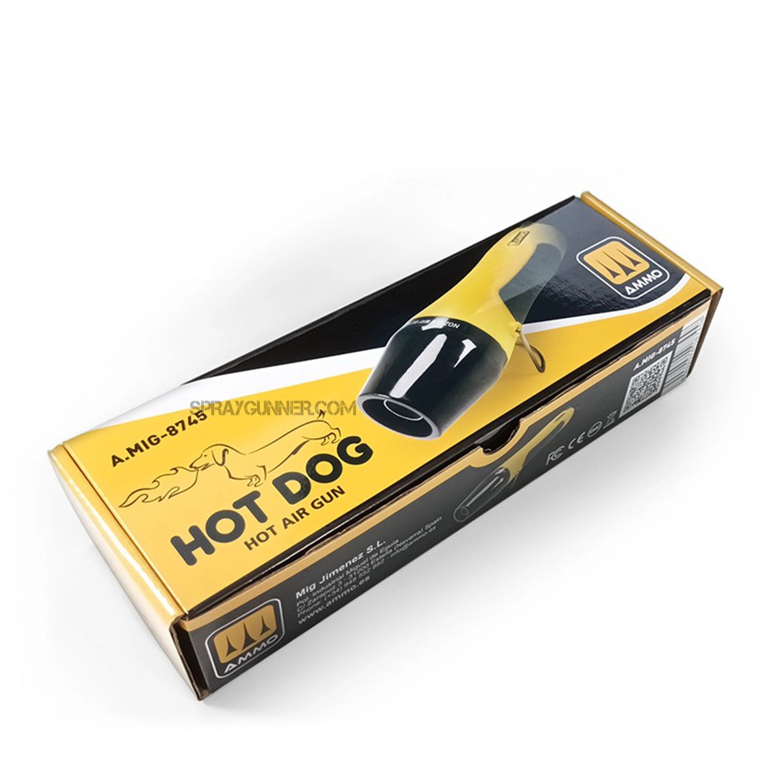 AMMO by MIG HOT DOG Heat Gun with Stand - SprayGunner